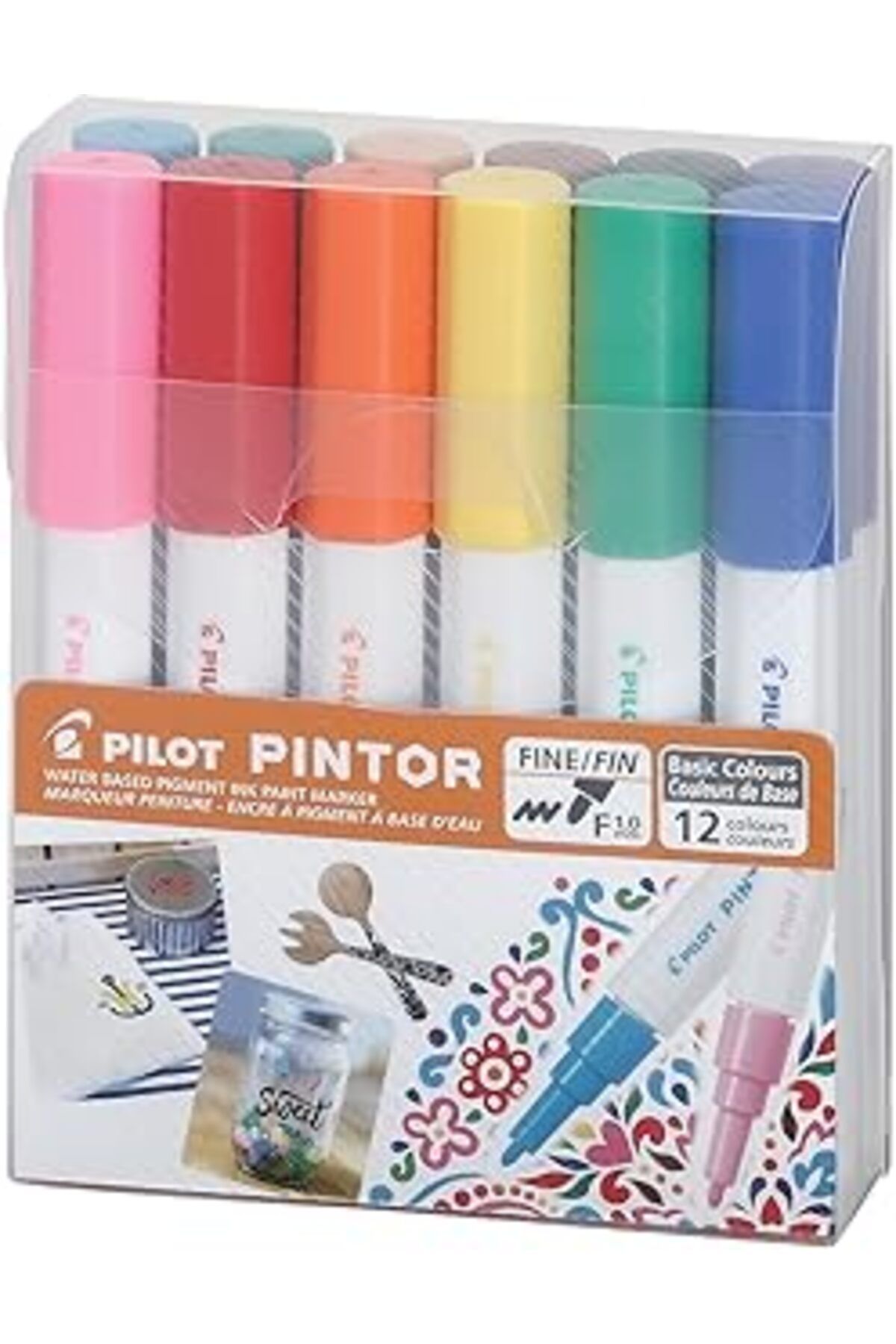 Qedii Pintor-F-12 Color Set (Basic)
