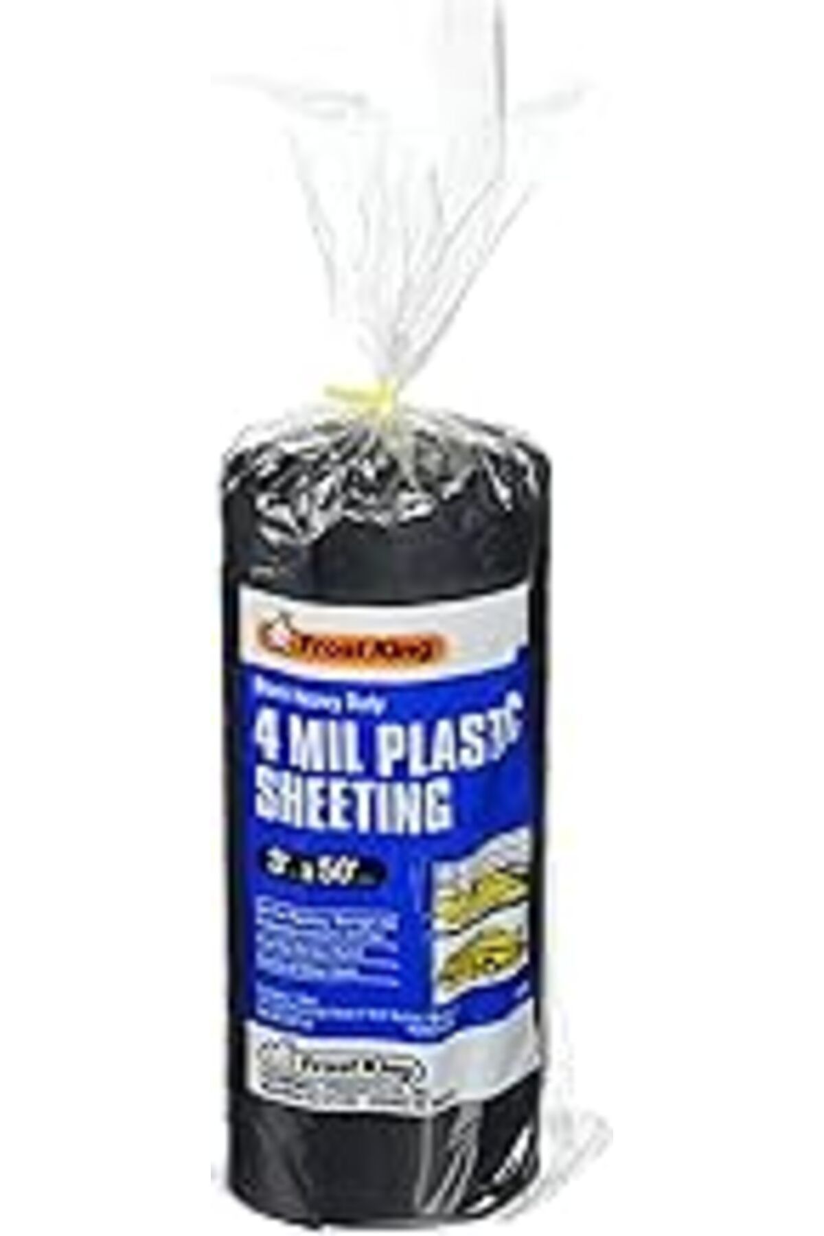 Pazarcan Frost King 350B Polietilen Kaplama, 3' X 50' X 4 Mil, Siyah