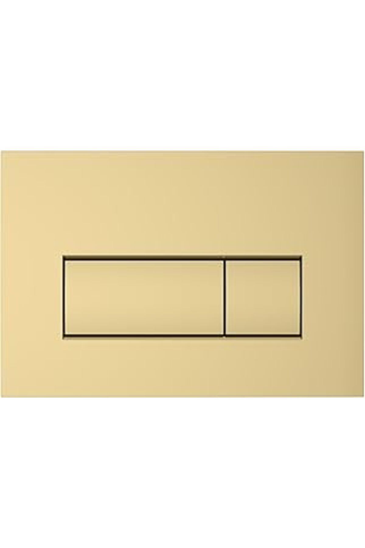 Qedii Vitra Root Square 740-2324 Kumanda Paneli, Soft Altın