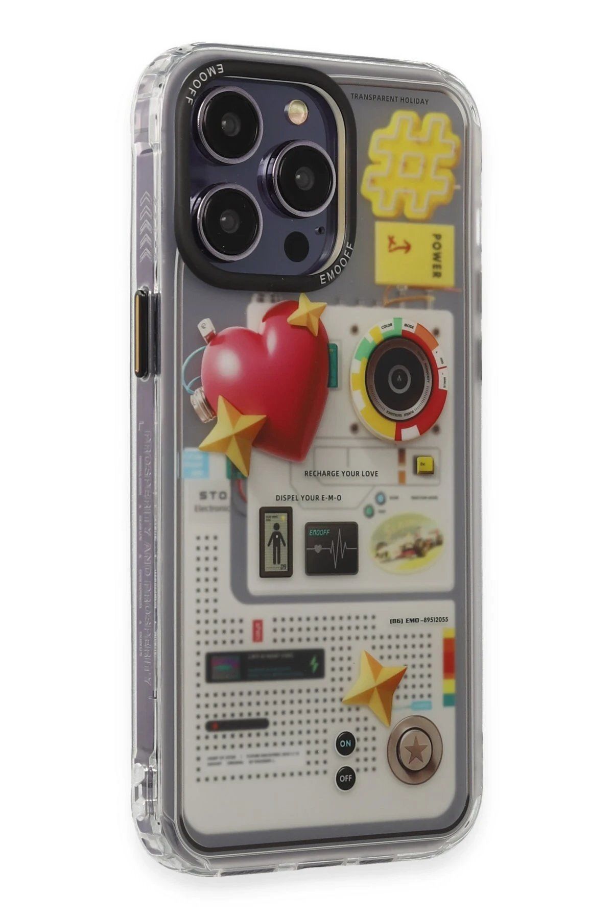 Toptan Bulurum iPhone 14 Pro Kılıf Cat Desenli Kapak - Cat - 12