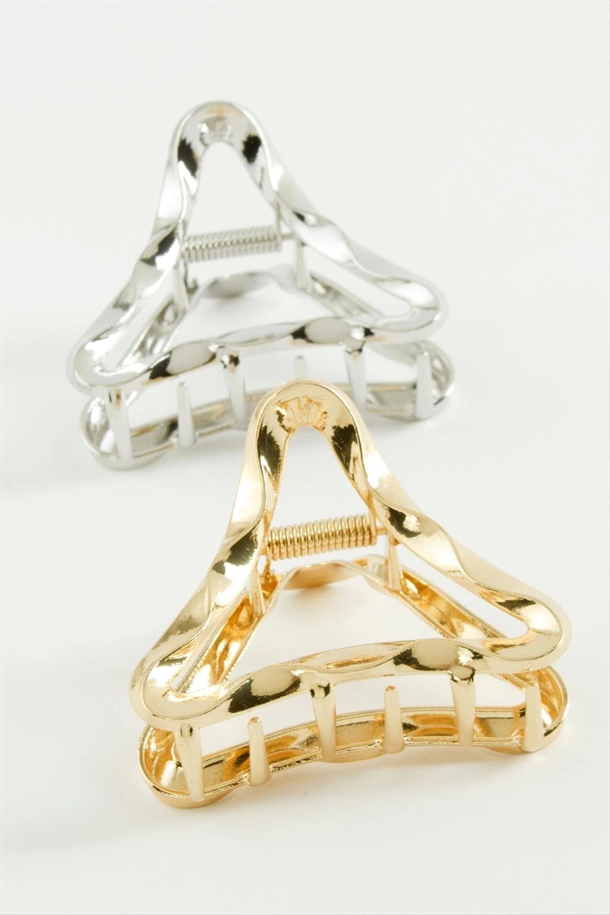 ÖYKÜ VE YİĞİT Oval Burgulu Metal Mandal Toka 6 cm