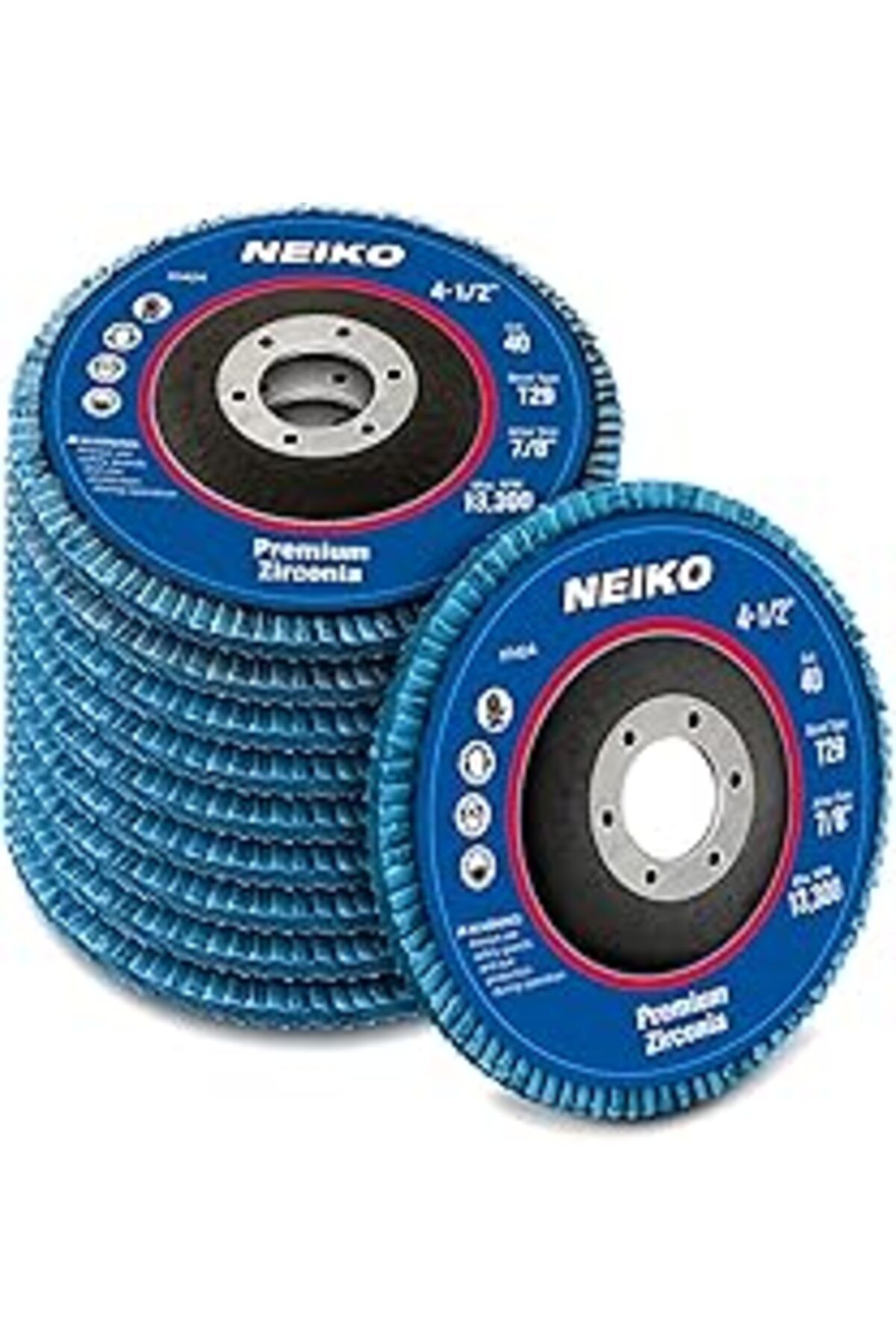 Pazarcan Neiko 11142A Flap Disc, Konik Tip 29, 40 Grit