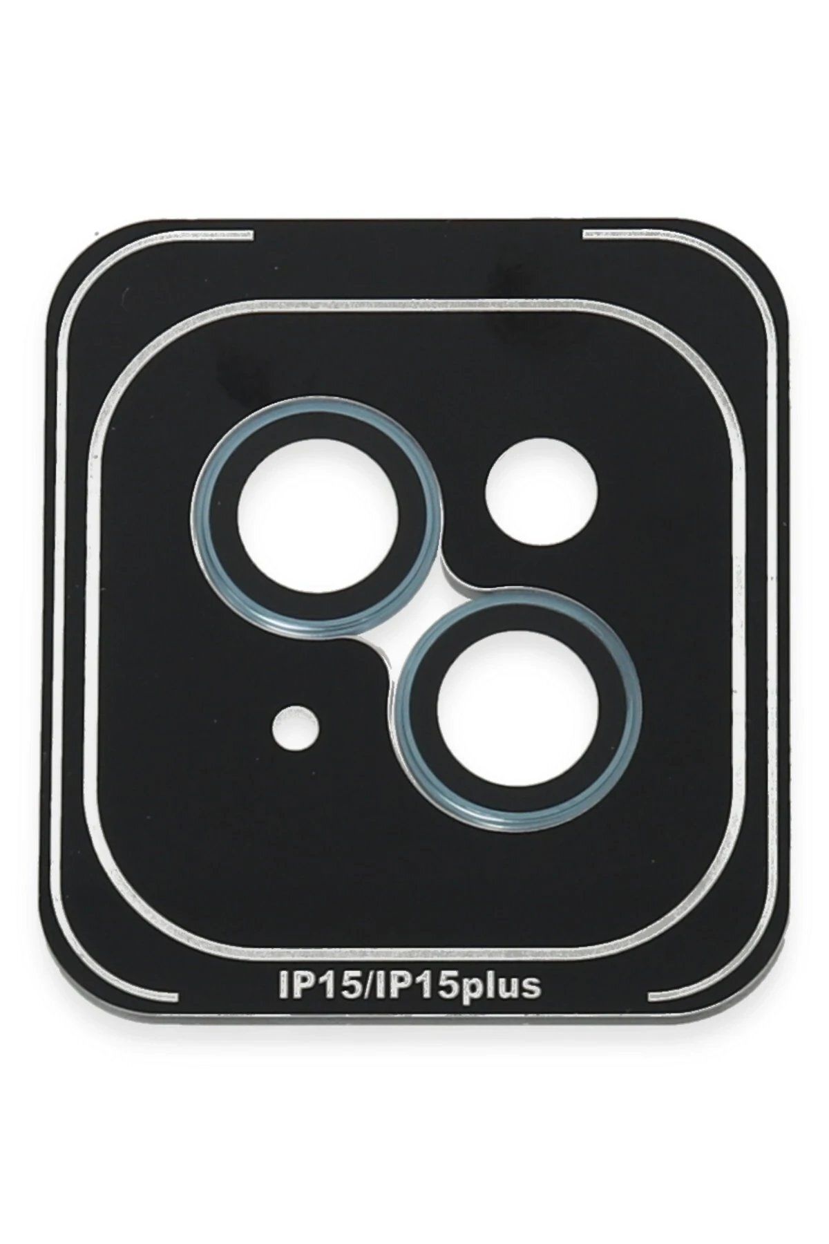 Toptan Bulurum iPhone 15 PVD Metal Kamera Lens - Mavi