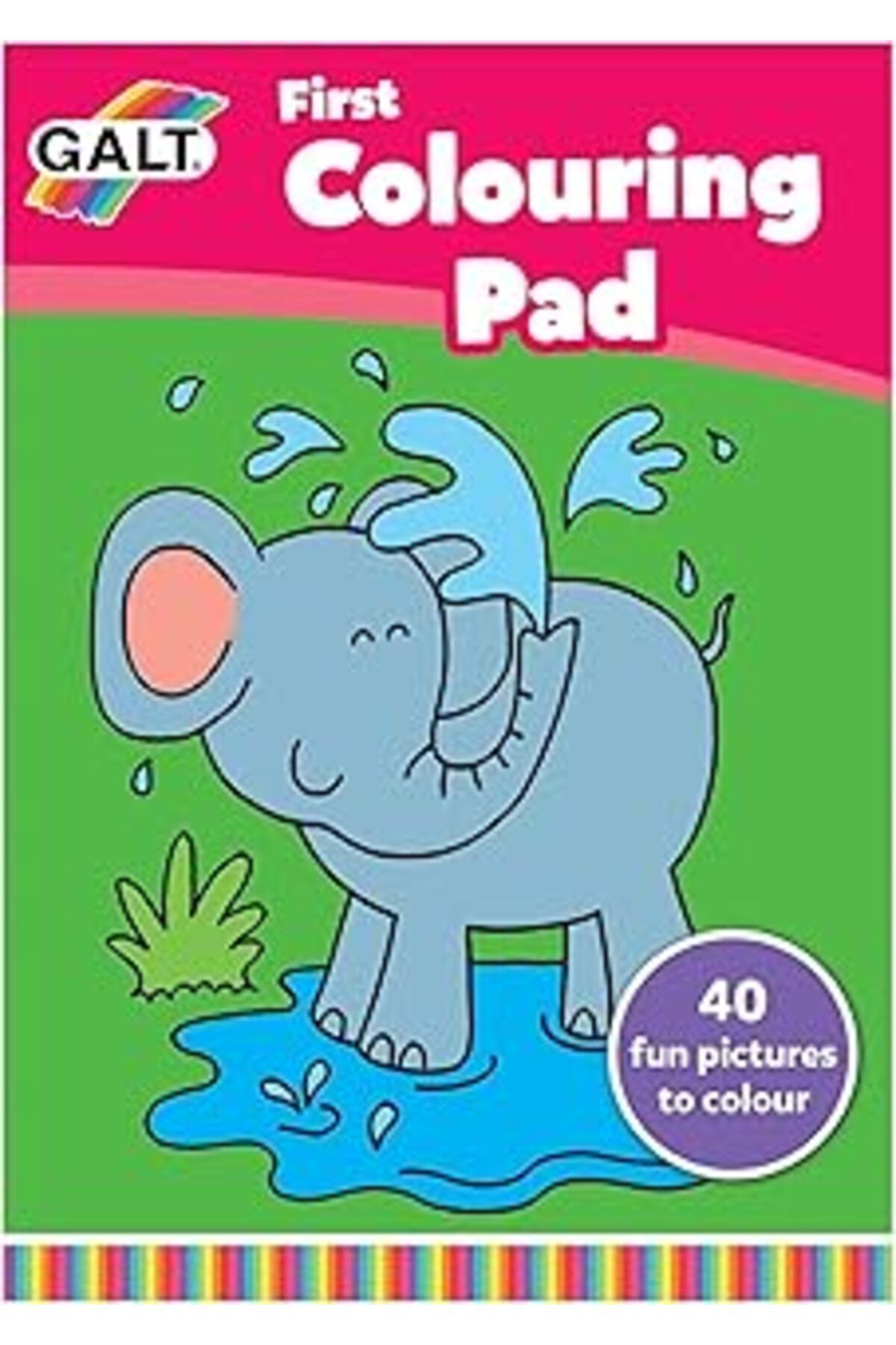 Qedii Galt First Colouring Pad 3 Yaş+ Aktivite Kitabı (A3056L)