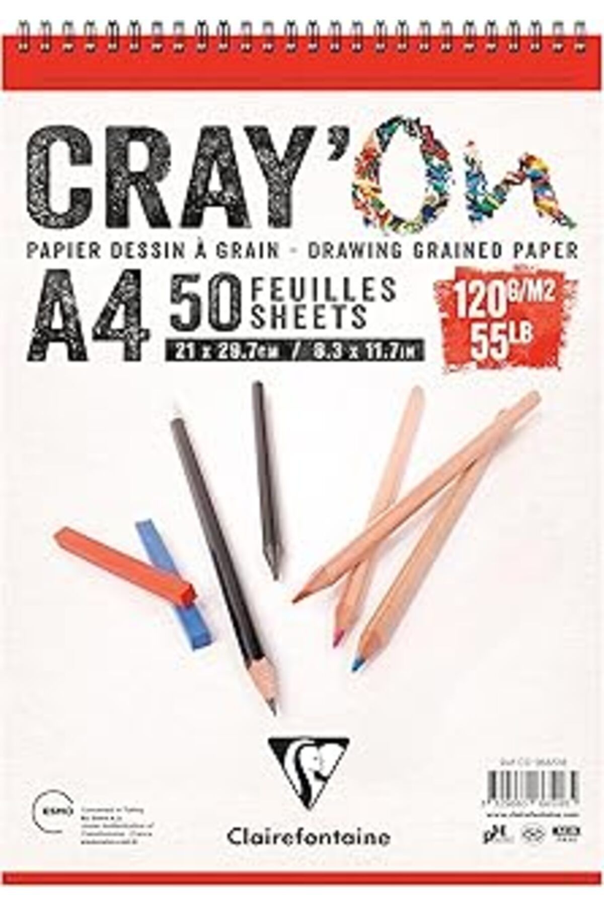 Qedii Clairefontaine Cd966518 Sanatsal Defter
