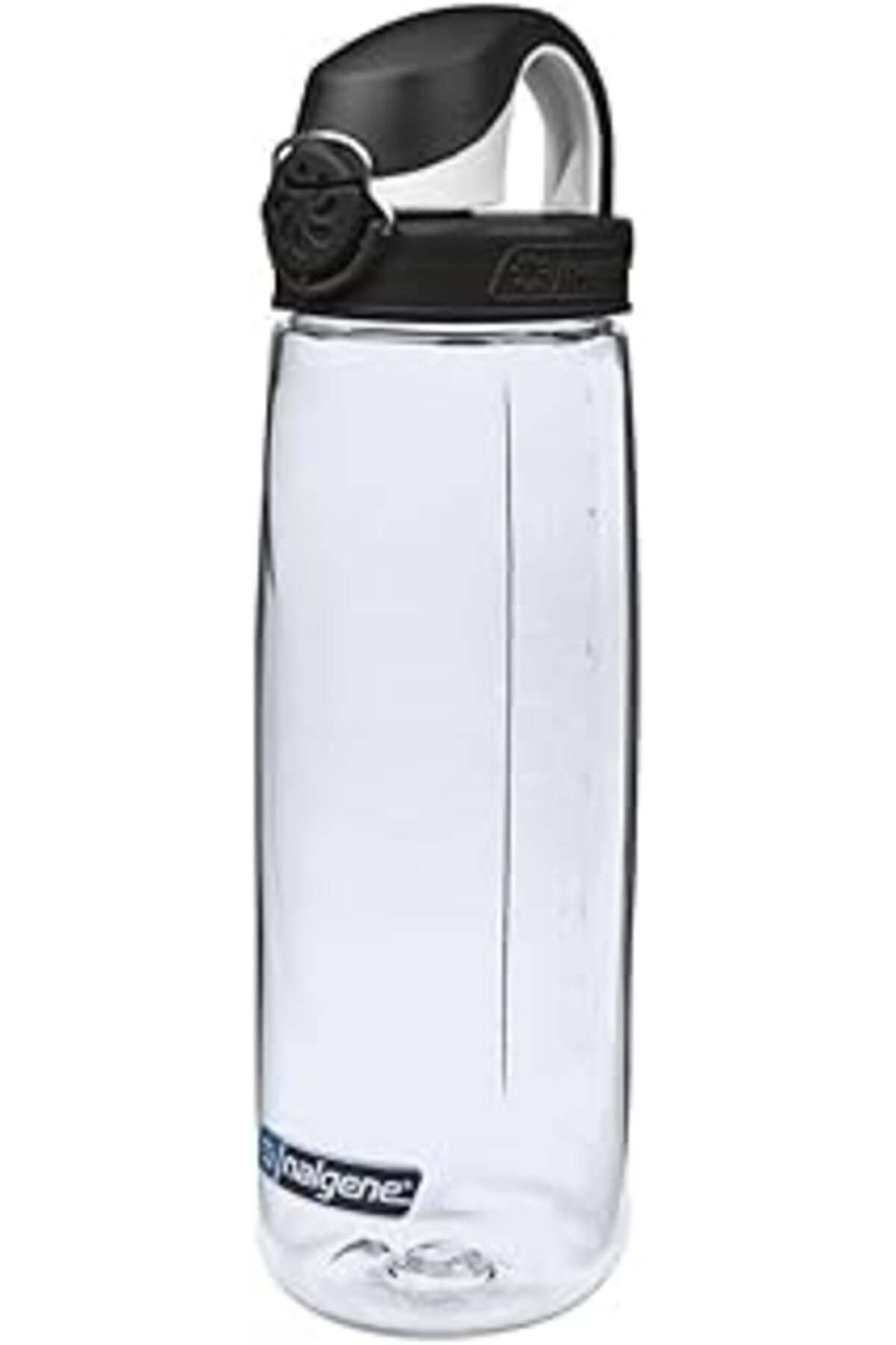 Mu Art Ahşap Nalgene Otf Sustain Içecek Şişesi, Şeffaf/Siyah, 0,65 L