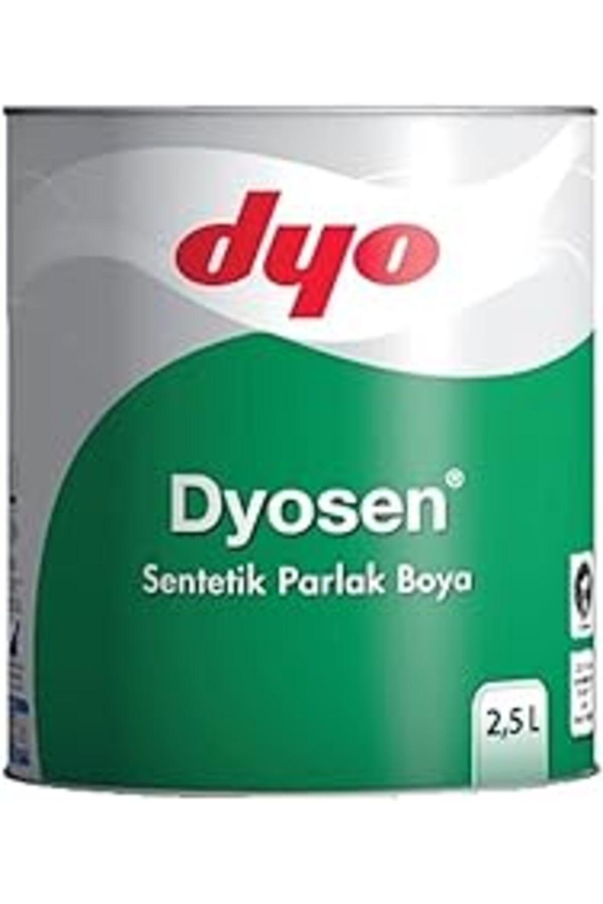 Pazarcan Dyosen Sentetik Yağlı Boya 0.75 Lt 0020 Siyah