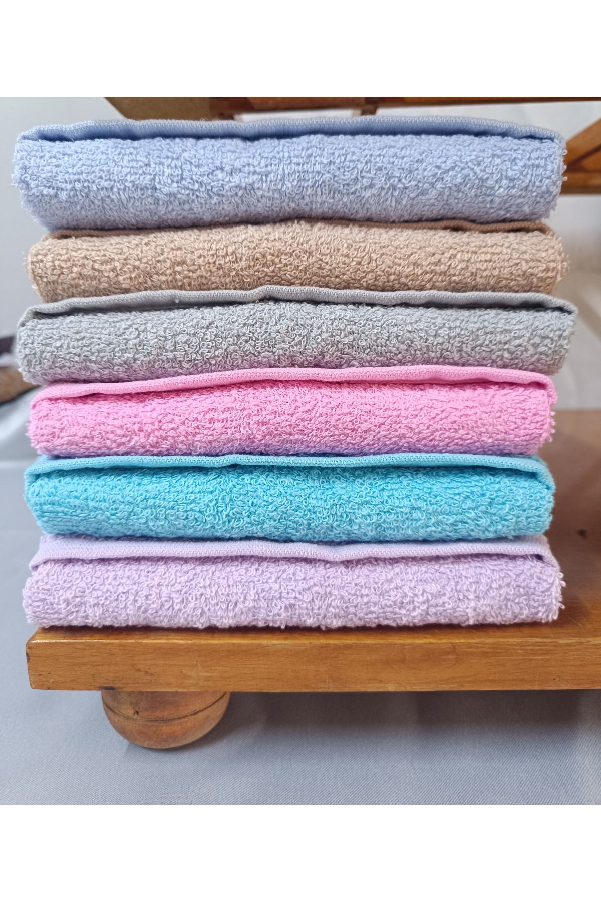 havloom 6 lı El ve Yüz havlusu / Mutfak Havlusu Armürlü 40*75 cm