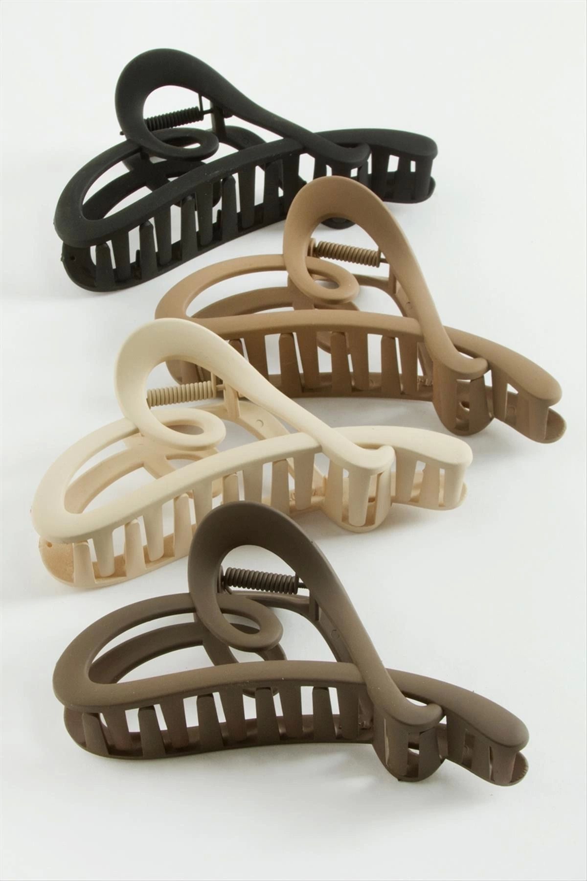 ÖYKÜ VE YİĞİT Kalp Renkli Mandal Toka 12 cm