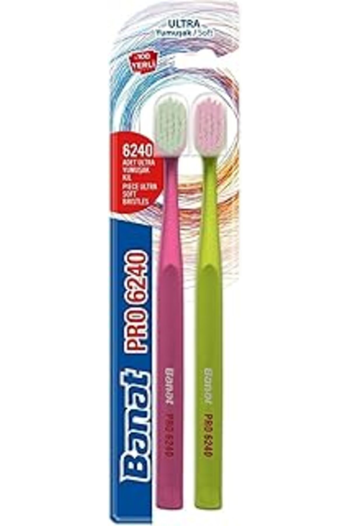 TBSProjects Banat Pro 6240 Ultra Yumuşak Diş Fırçası X 2 Adet, 515665G