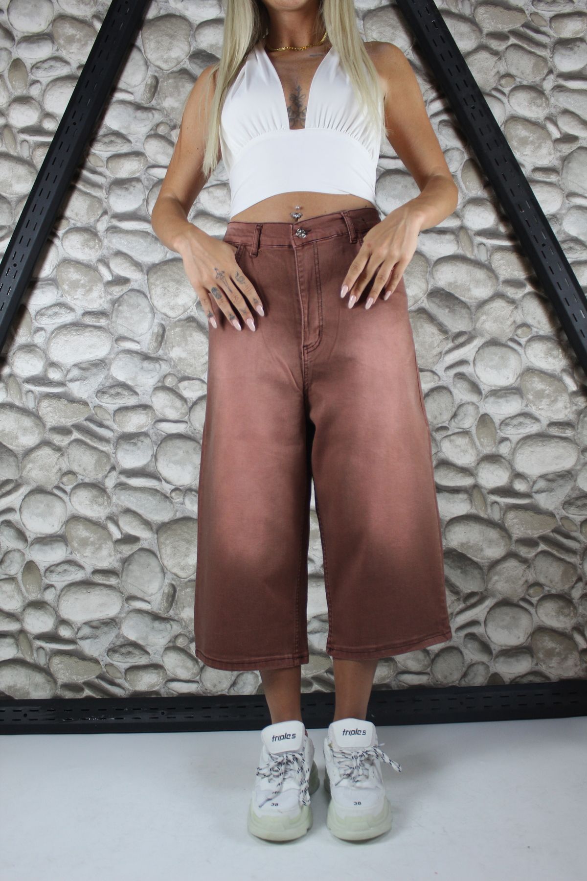 St.Poll unisex baggy şortolon