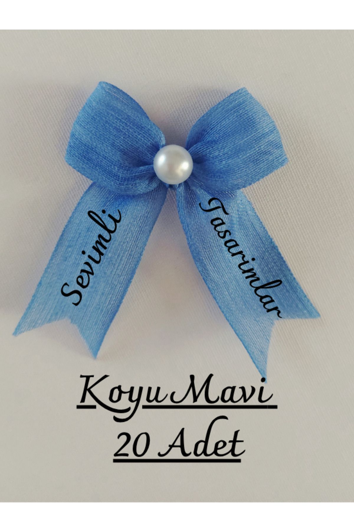 SEVİMLİ TASARİMLAR Hazır Fiyonk İnci Detaylı Napoli Keten Kurdele (20 ADET)