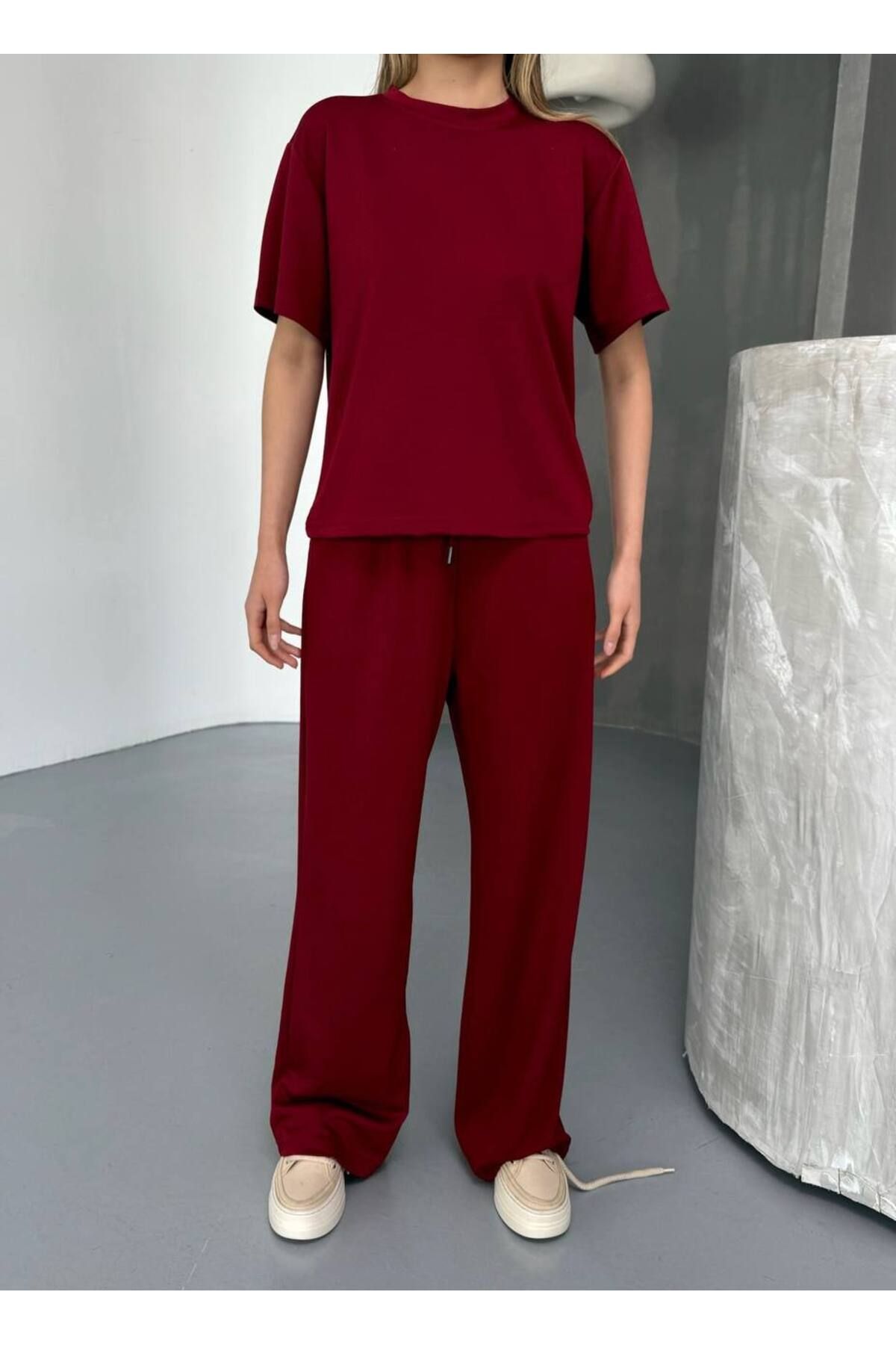 canzengın Modal Kumaş T-shirt Pantolon İkili Takım