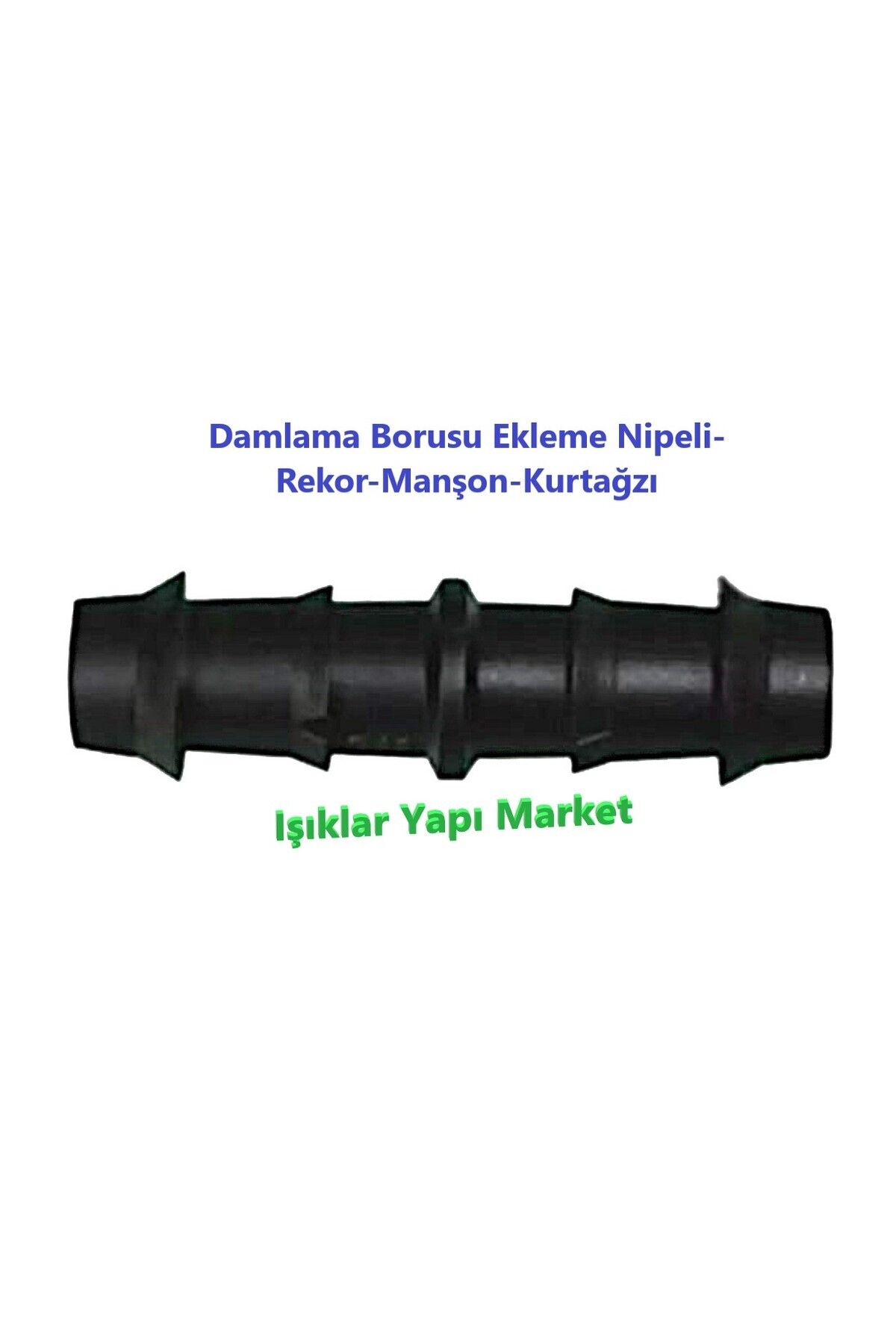 ece life Damlama Borusu Ekleme Nipeli -Rekor -Manşon -Kurtağzı -Ø16 (Pk./Ad.: 50Adet)