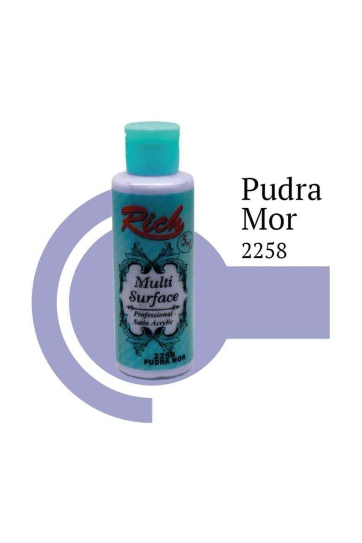 Modafiks Riculti Surface 2258 Pudra Mor Akrilik Boya 130 cc
