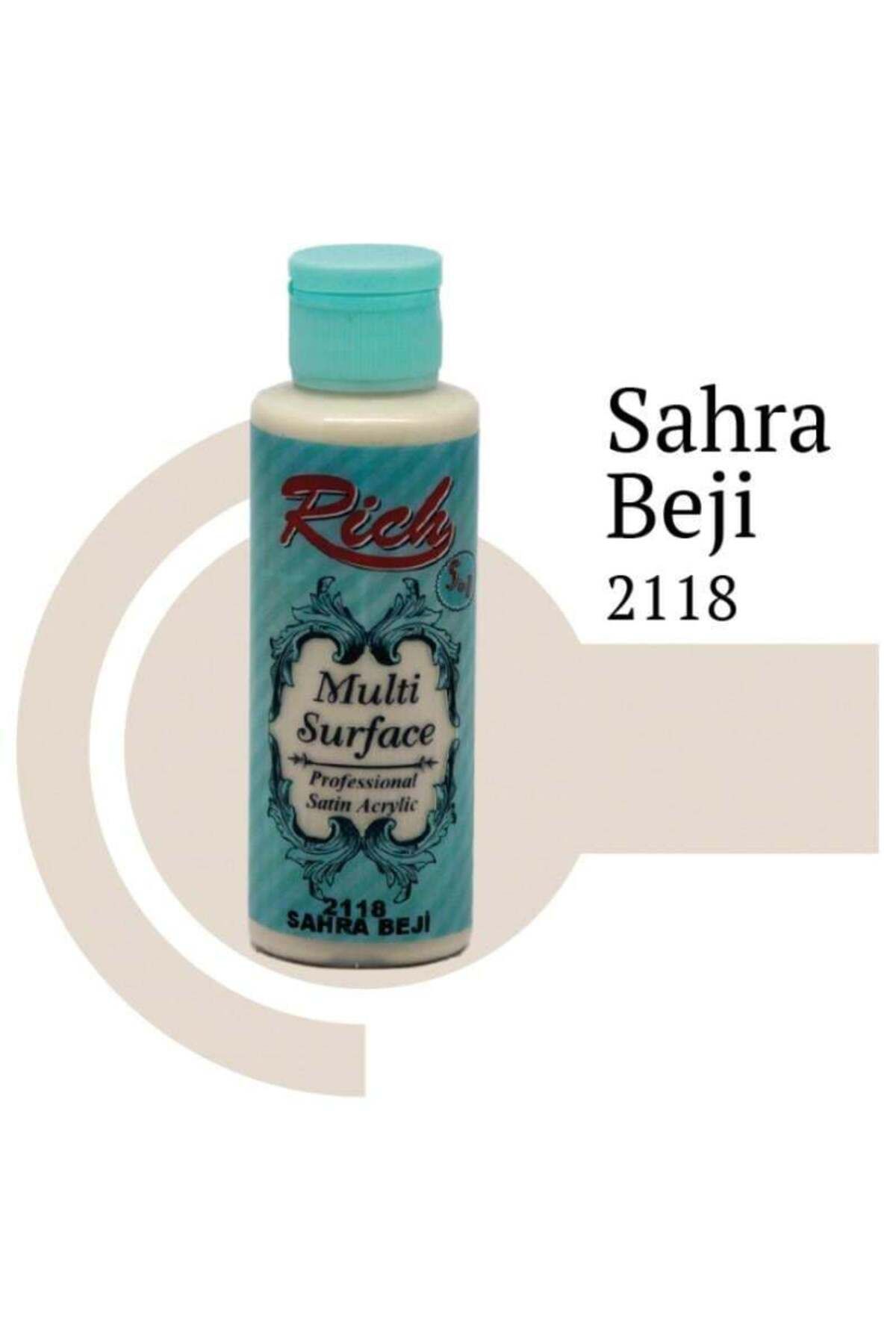 Modafiks Riculti Surface 2118 Sahra Beji Akrilik Boya 120 cc