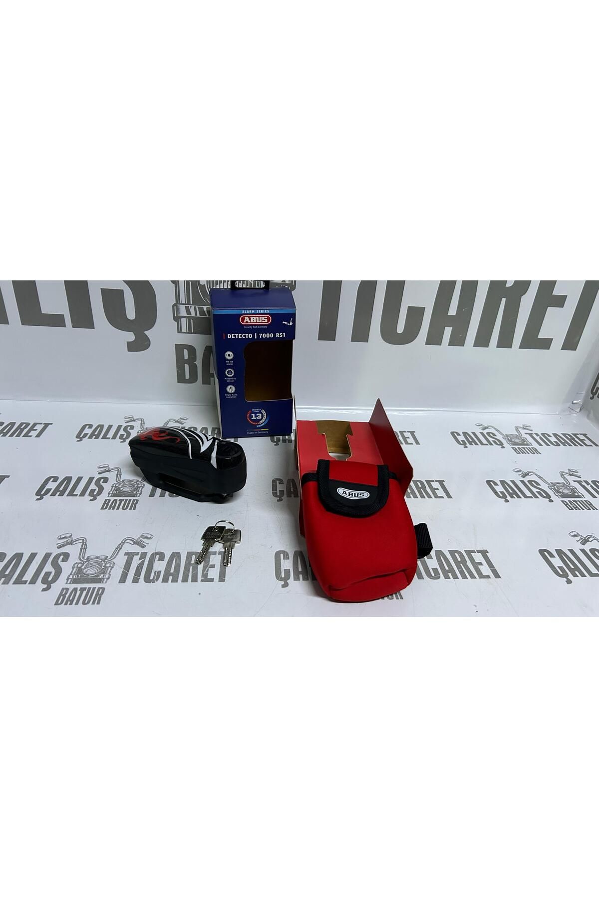 Abus MOTOSİKLET ALARMLI DİSK KİLİDİ