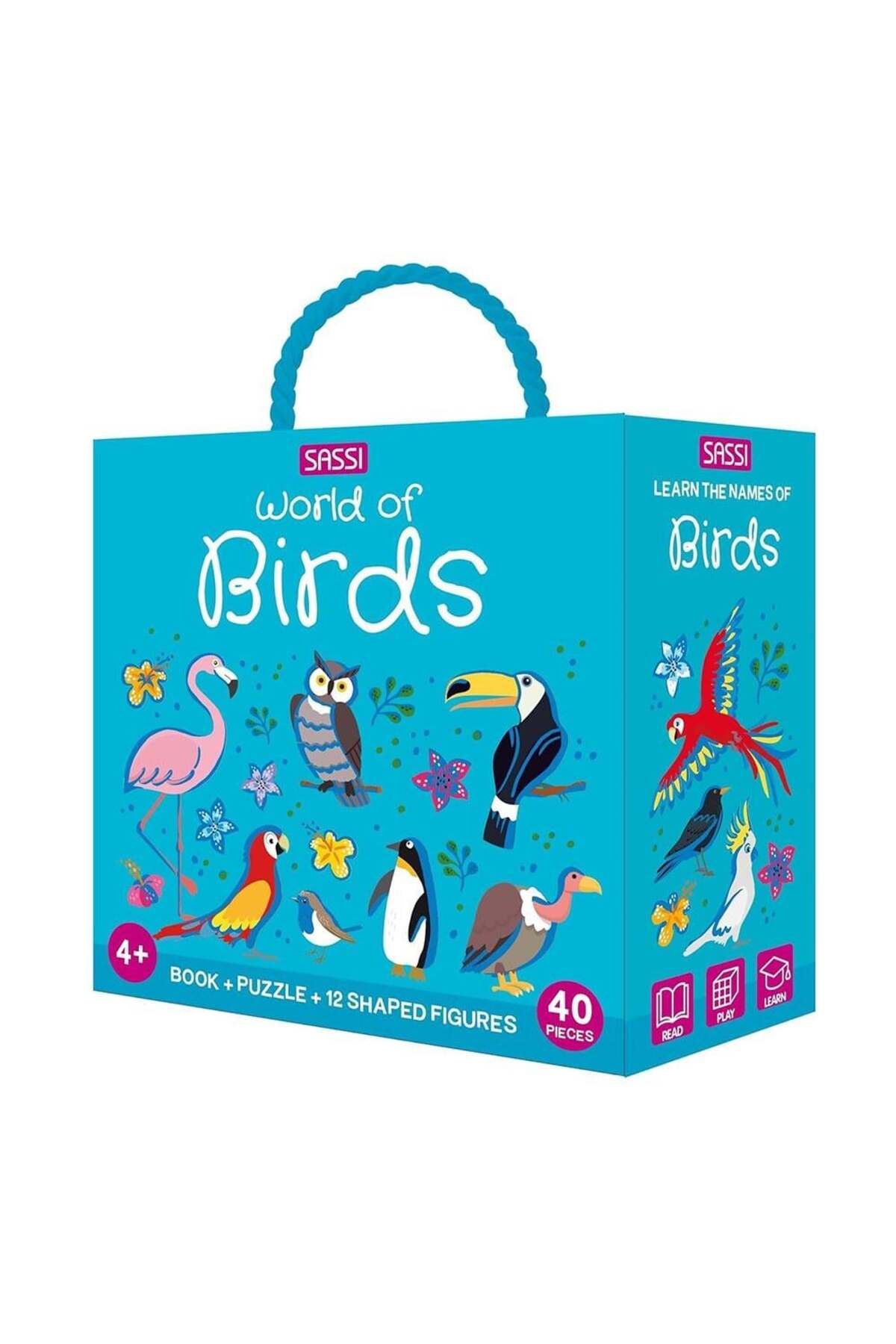 SASSI World of Birds - Book and Puzzle