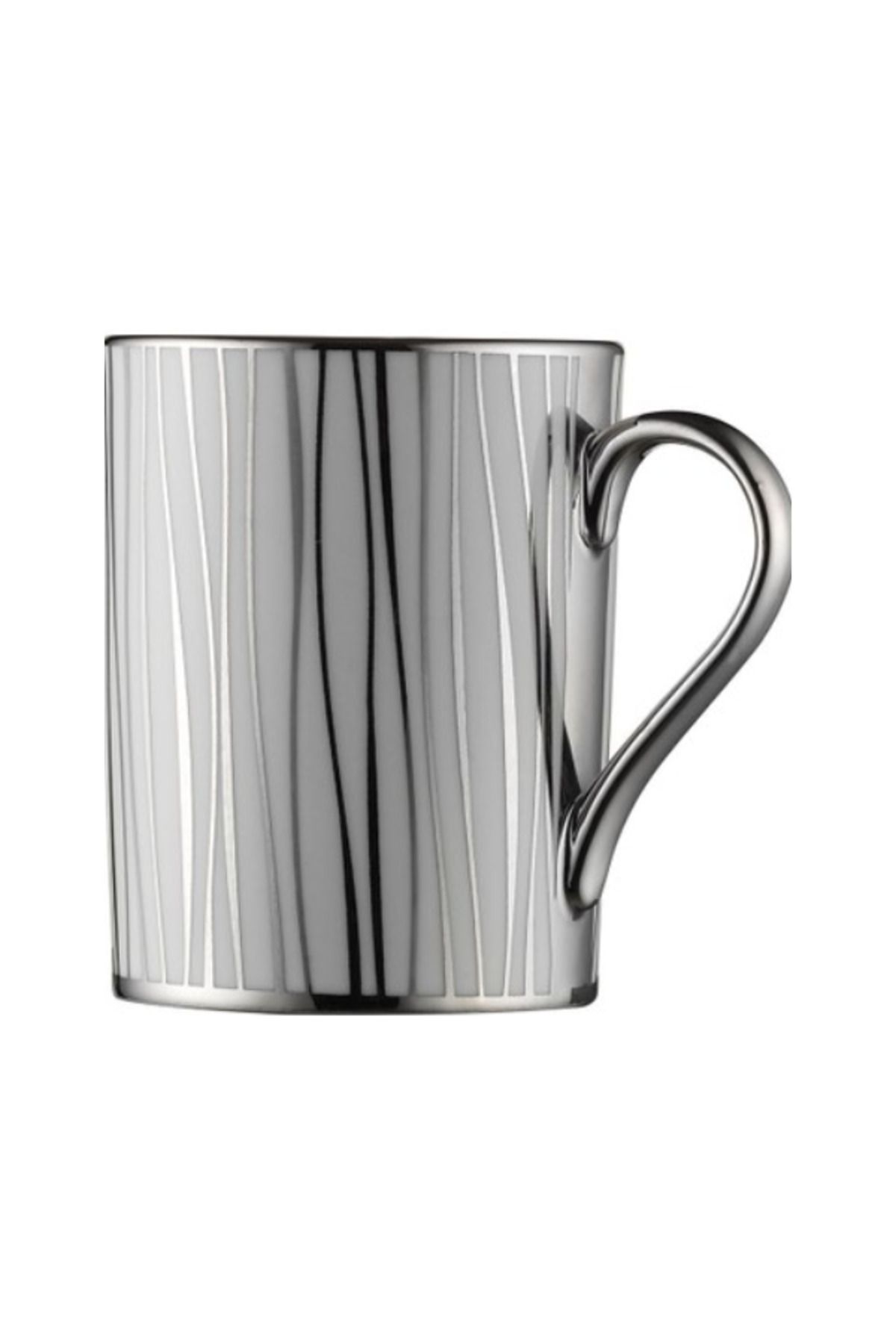 Kütahya Forest Mug Bardak Kupa Platin 2'li Fincan