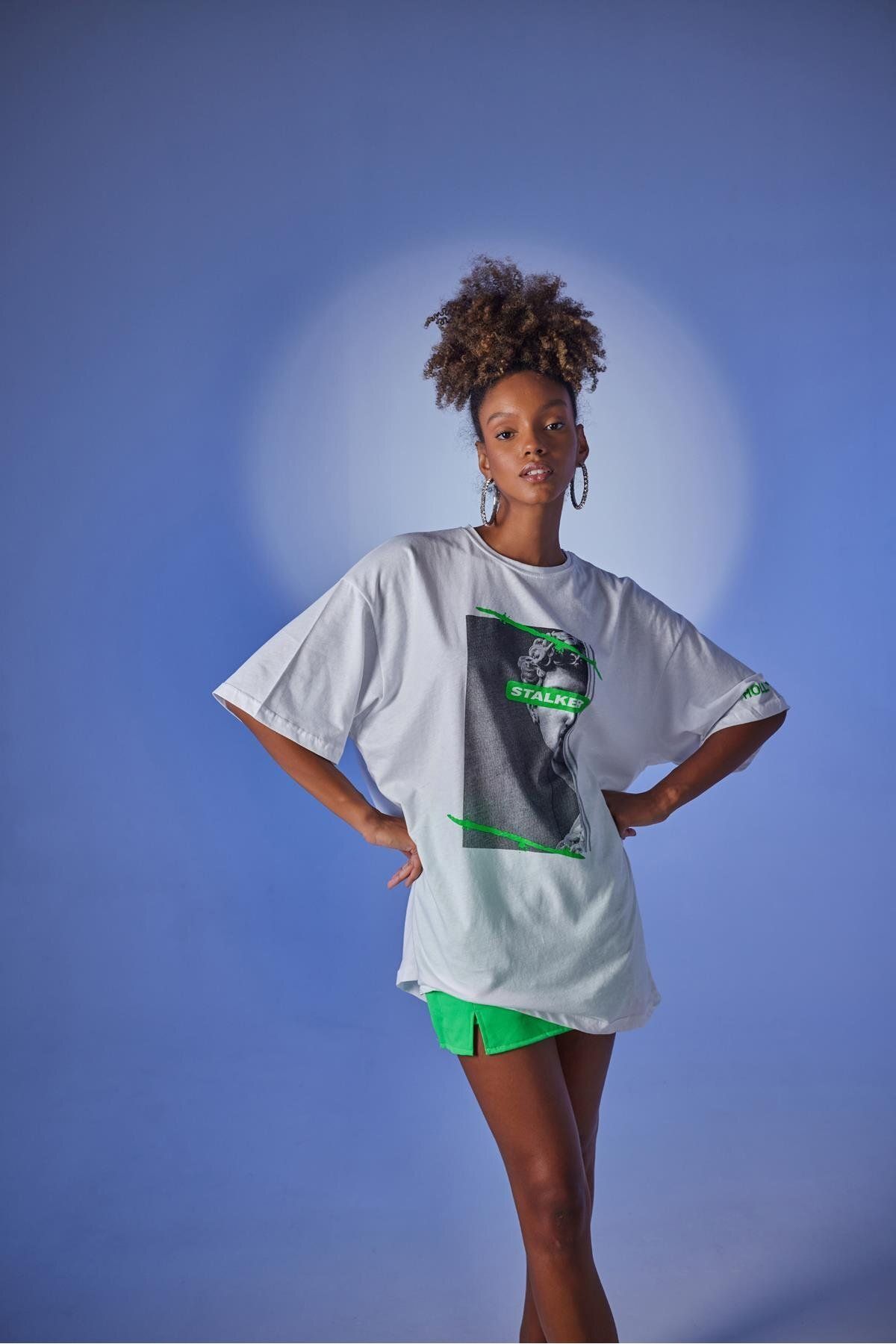 Markano Stalker T-Shirt Beyaz
