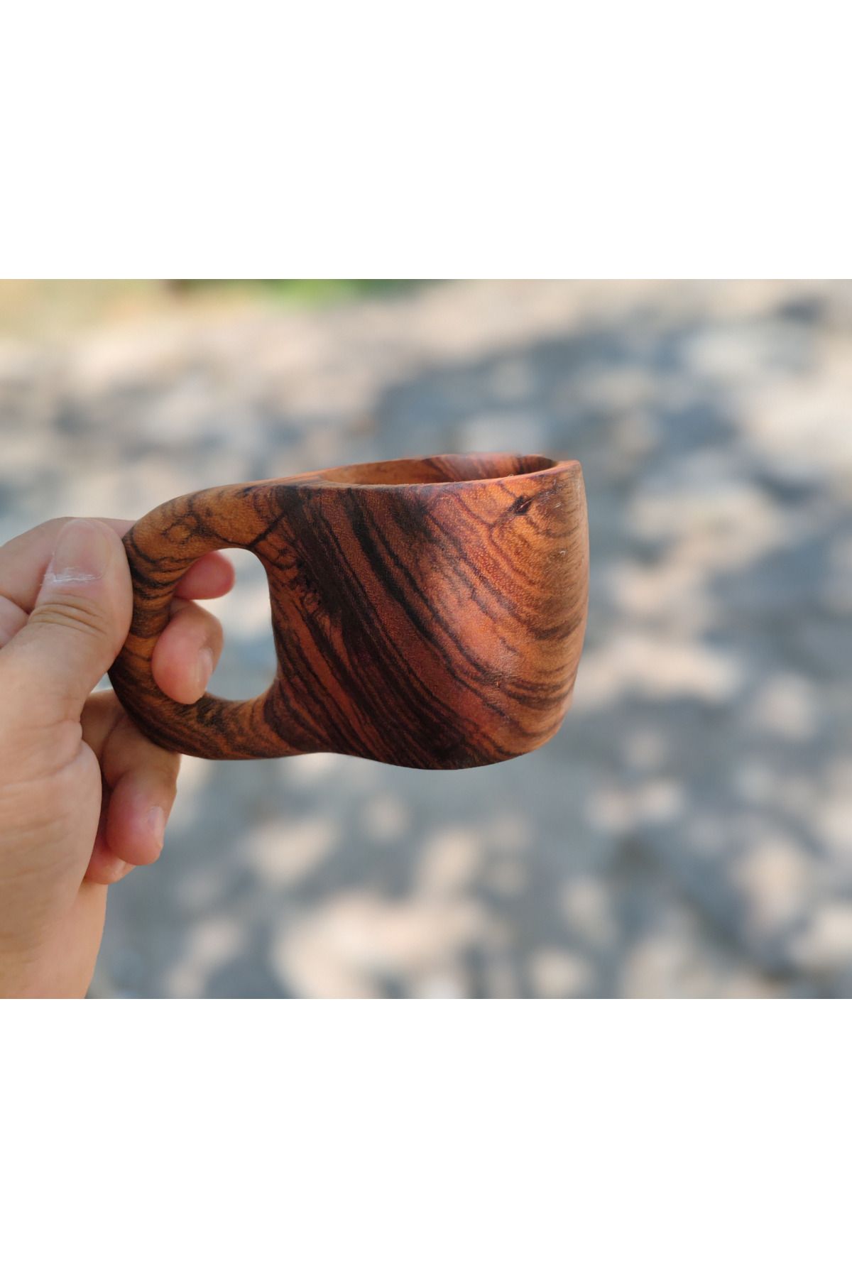 Nekose El Yapımı Zeytin Ağacı Kuksa