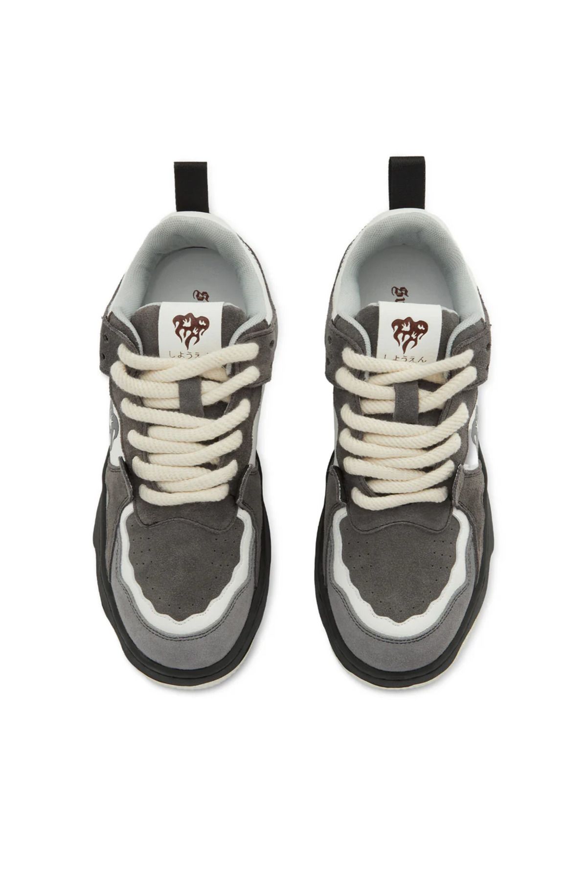 Ekospot SUPERMADE Monochrome Shadowwave Heavy-Duty Street Sneakers-1507 AYAKKABI