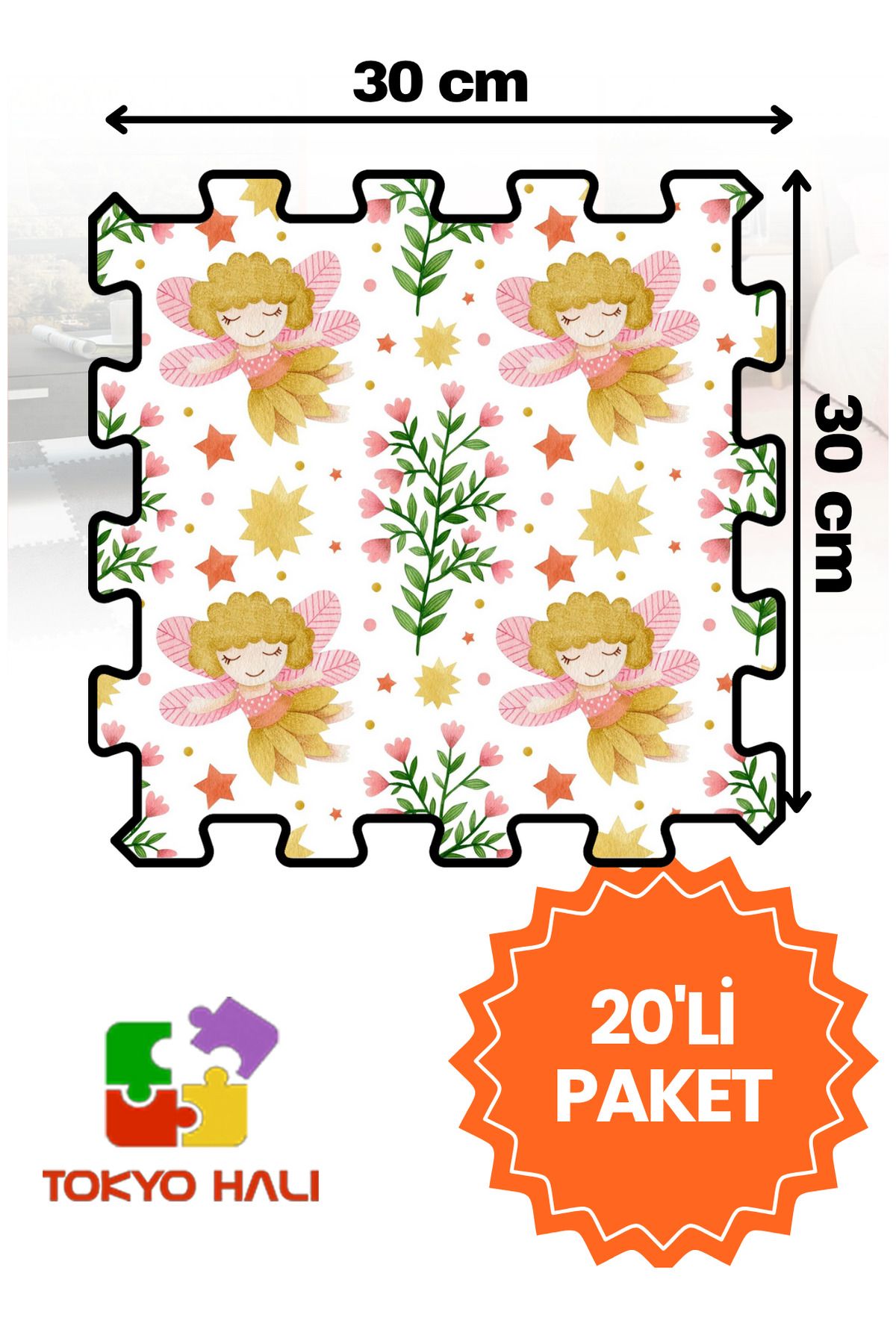 Tokyo Halı Puzzle Halı, Kendi Tasarımını Oluştur, Yapboz Halı, Peluş Halı