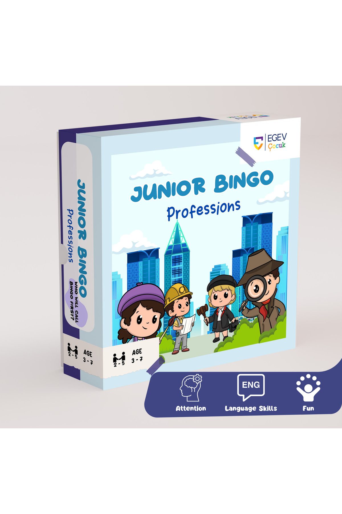 EGEV ÇOCUK Junior B. Professions Kutu Oyunu