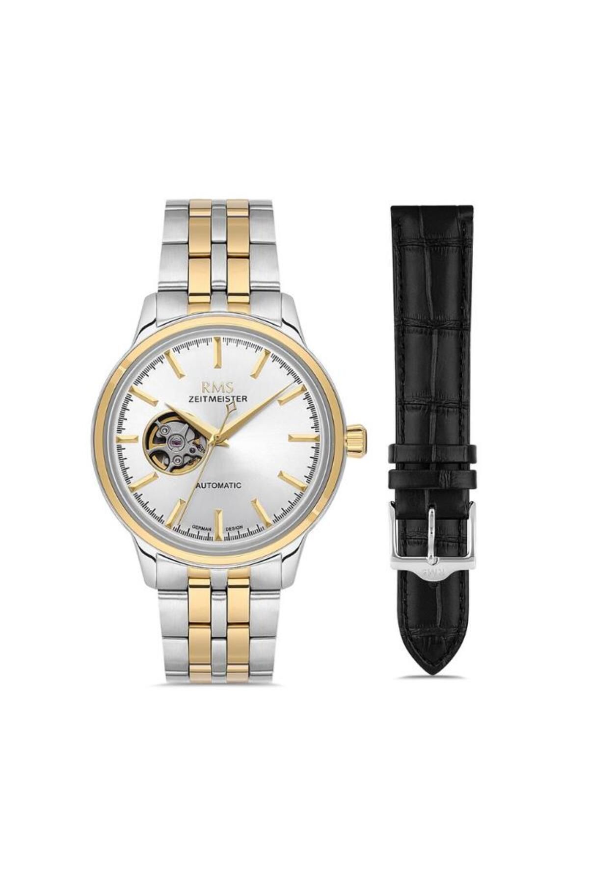 RMS zeitmeister Rms Zeitmaster RMS.1.AG1637.06 Erkek Kol Saati