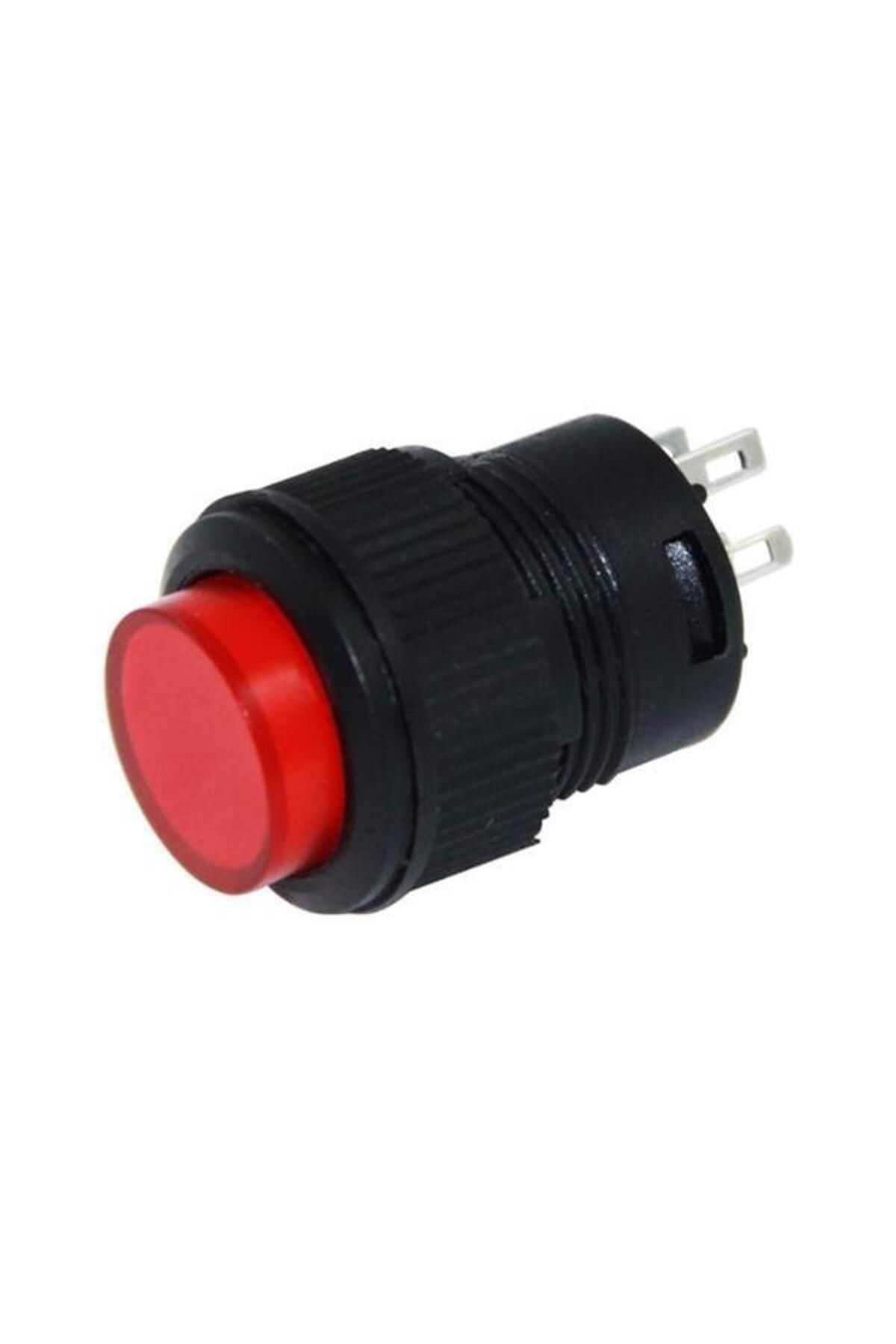 Zayla IC-180C Yuvarlak 3P Işıklı 16Mm Basmalı Kalıcı Buton