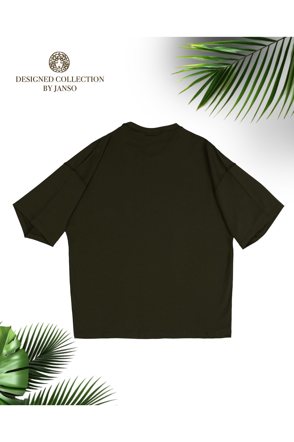 JANSO GROUP KADIN PAMUKLU BASKILI Anime DOG KISA KOLLU TSHIRT OVERSİZE BÜYÜK BEDEN