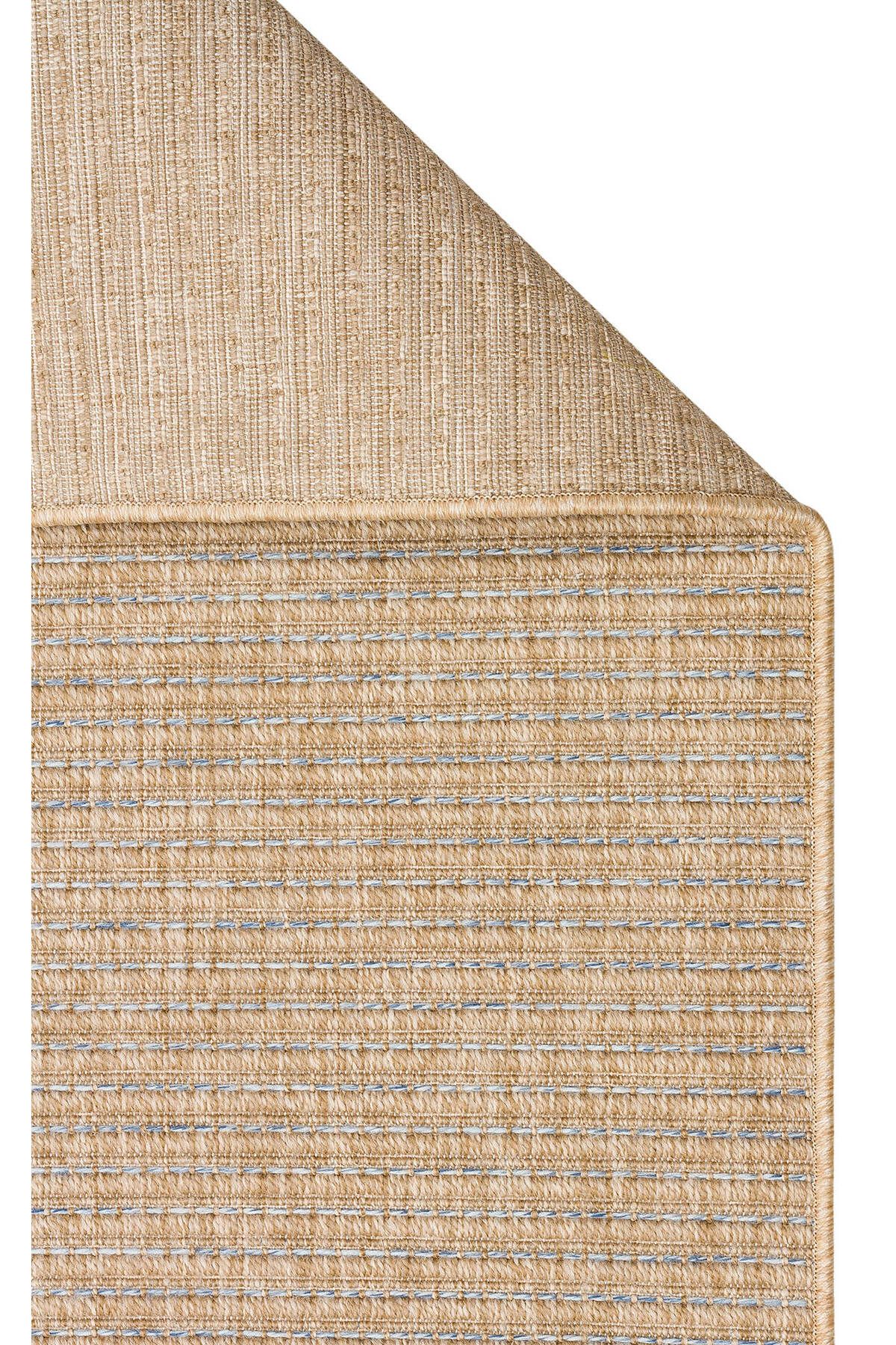 akbel halı & yatak exclusive home design Ventura VNT 01 Mavi - Hav Vermez Sisal Görünümlü Halı