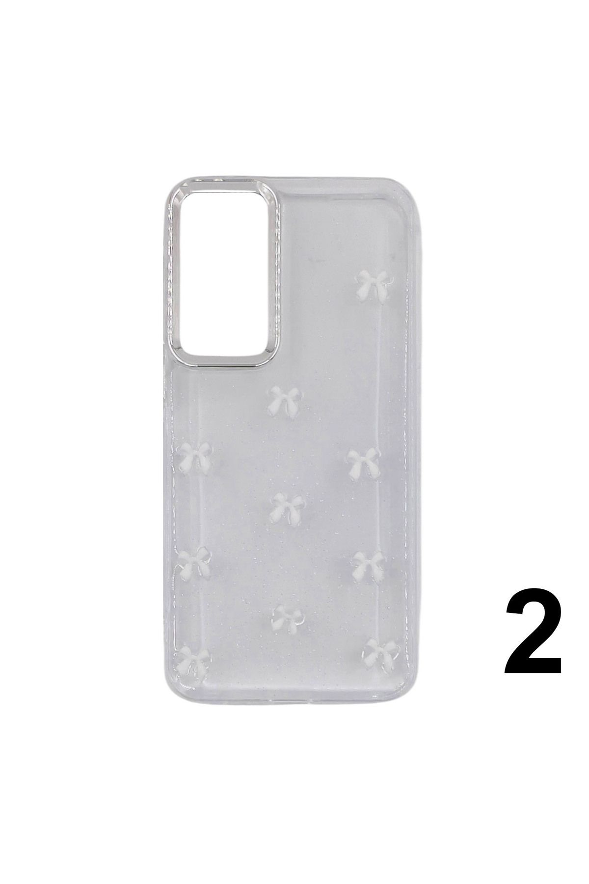 Nettech Samsung Galaxy S25 Ultra Uyumlu Taşlı Seri Arka Koruma Kılıf (Şeffaf