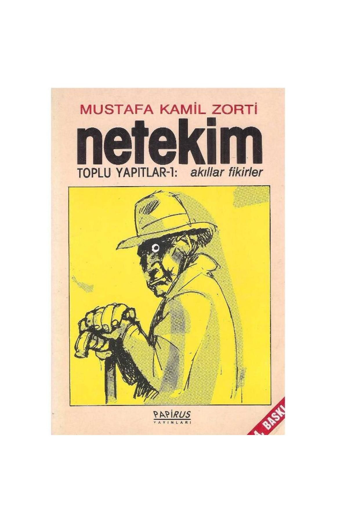 Kişisel Yayınlar Netekim - 1 ve 2.Kitap Takım Toplu Yapıtları - Akıllar Fikirler - Hakiki Hatıralar - M. Kamil Zorti