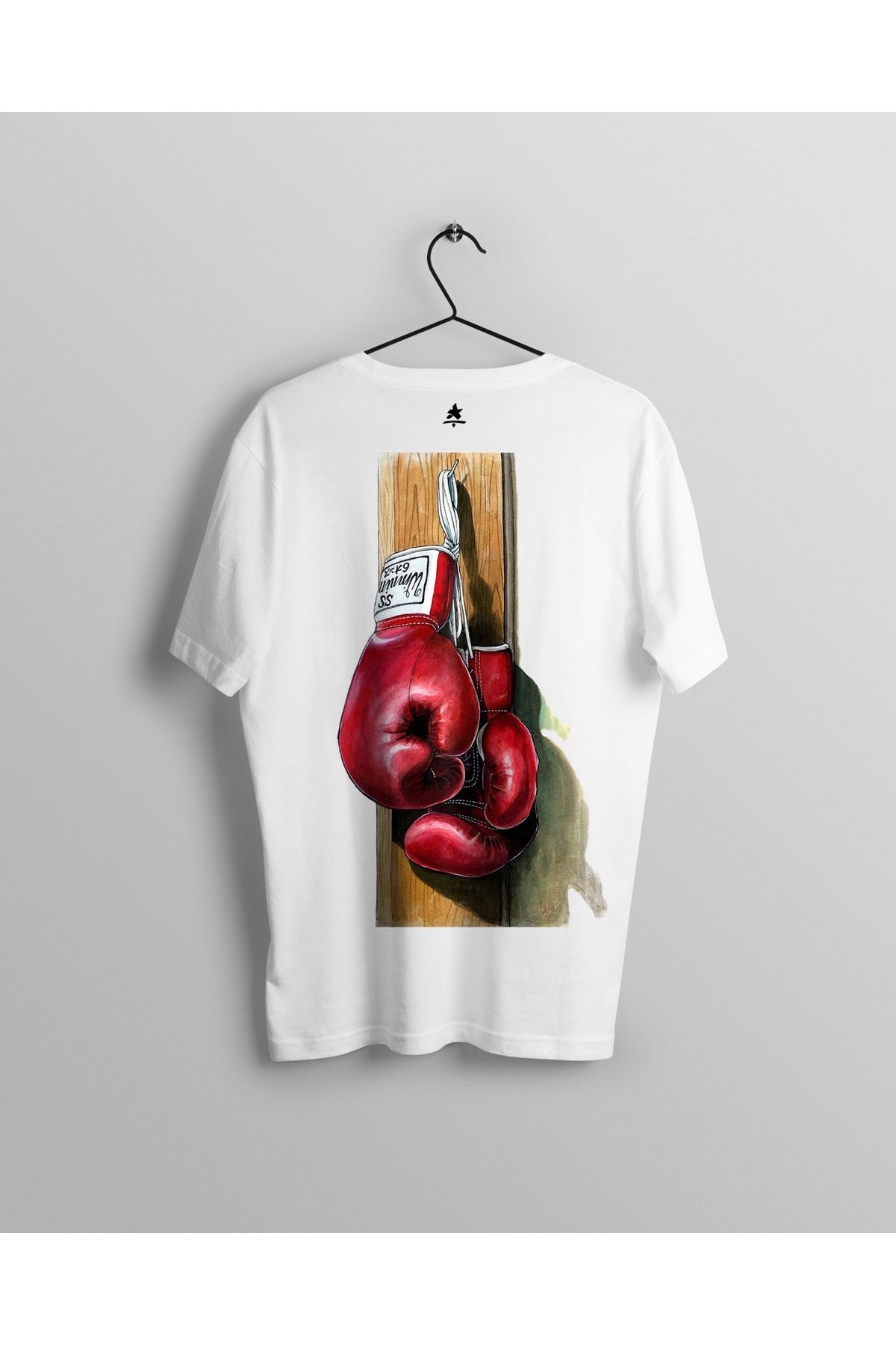 Ct Erkek Oversize Baskılı T-Shirt - Fighter II