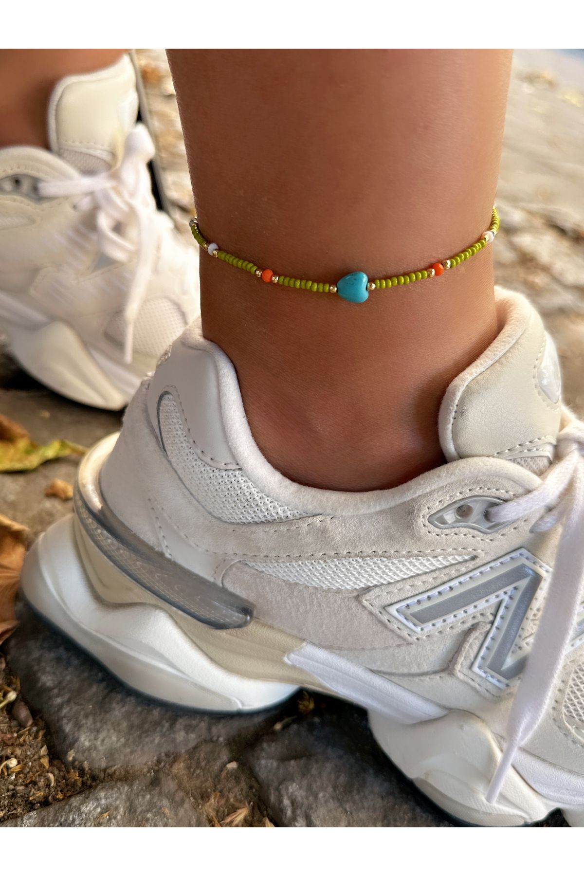 HeyYou Jewelry Boncuk kalp halhal