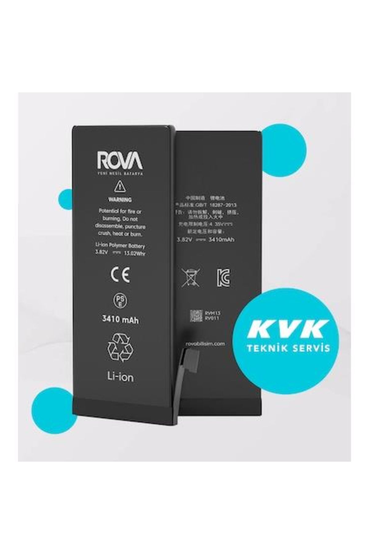 Bolsat CEP TEL BATARYA İPHONE 7 PLUS ROVA GARANTİLİ