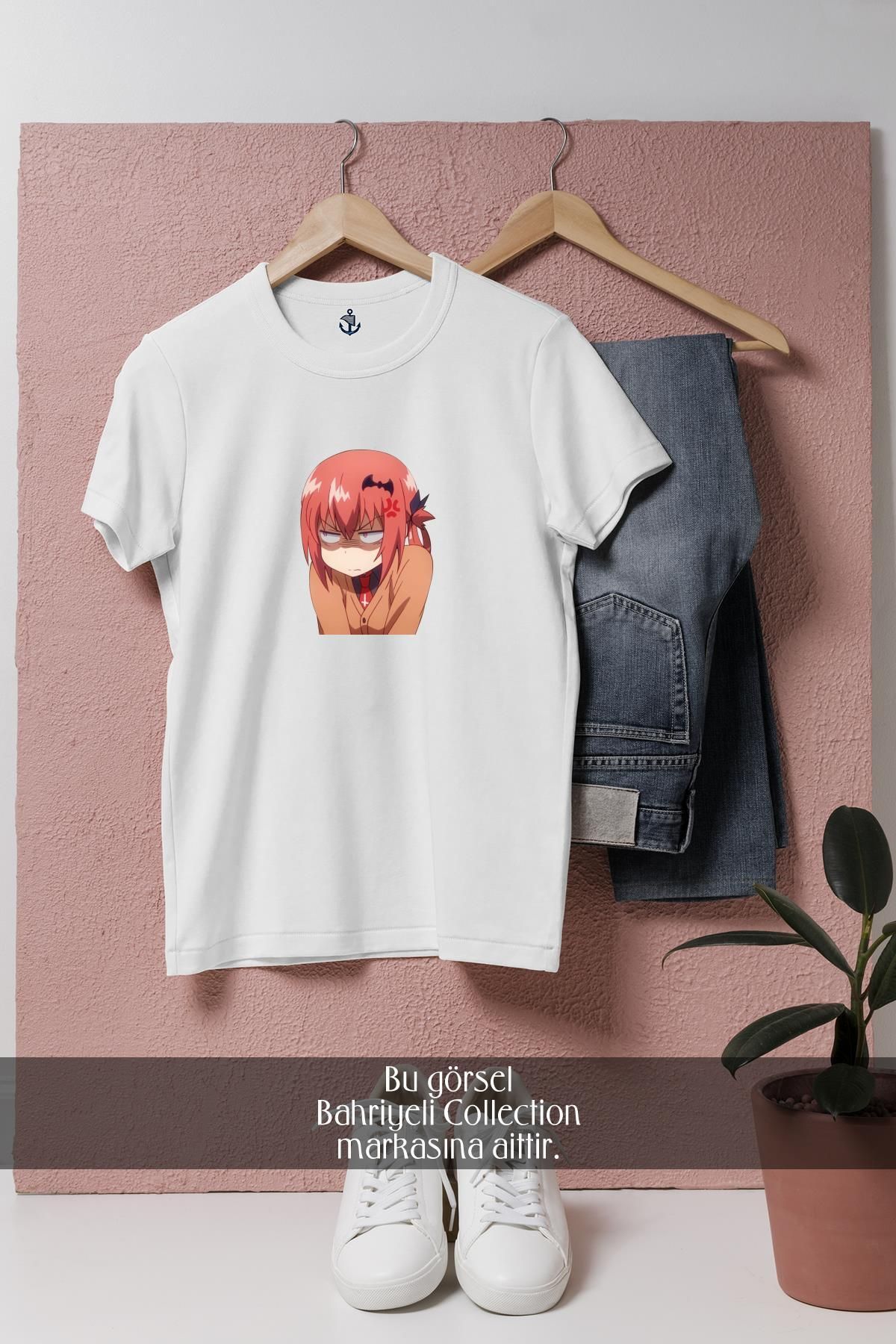 Bahriyeli Collection Oversize Satanachia Anime Tasarımlı Unisex T-Shirt