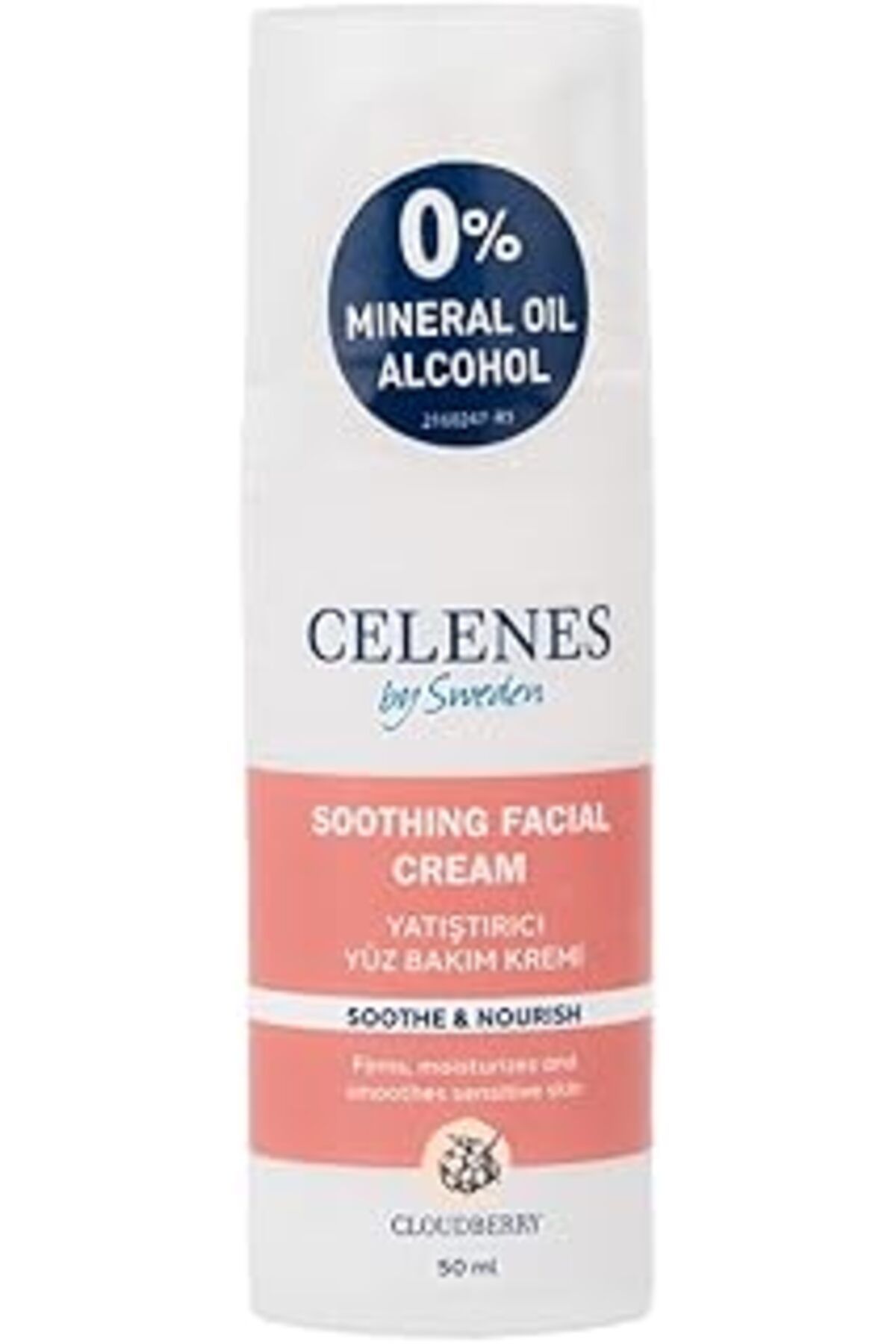 Pazarcan Celenes Cloudberry Yatıştırıcı Yüz Bakım Kremi Kuru Ve Hassas Ciltler (50 Ml)