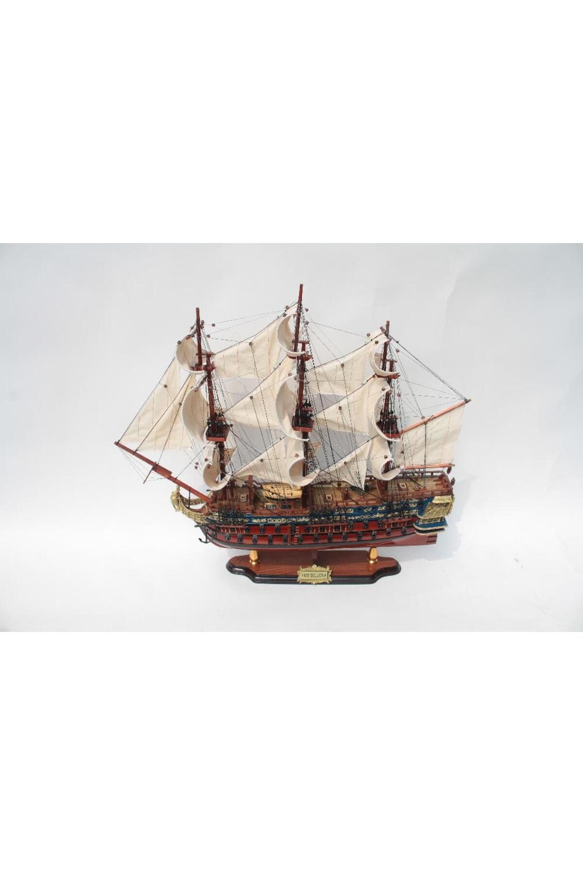 Vietnam gemiler DENİZCİLİK GRUBU-Vietnam Gemiler-HMS BELLONA-77x17x77 CM-JTS0047W-80