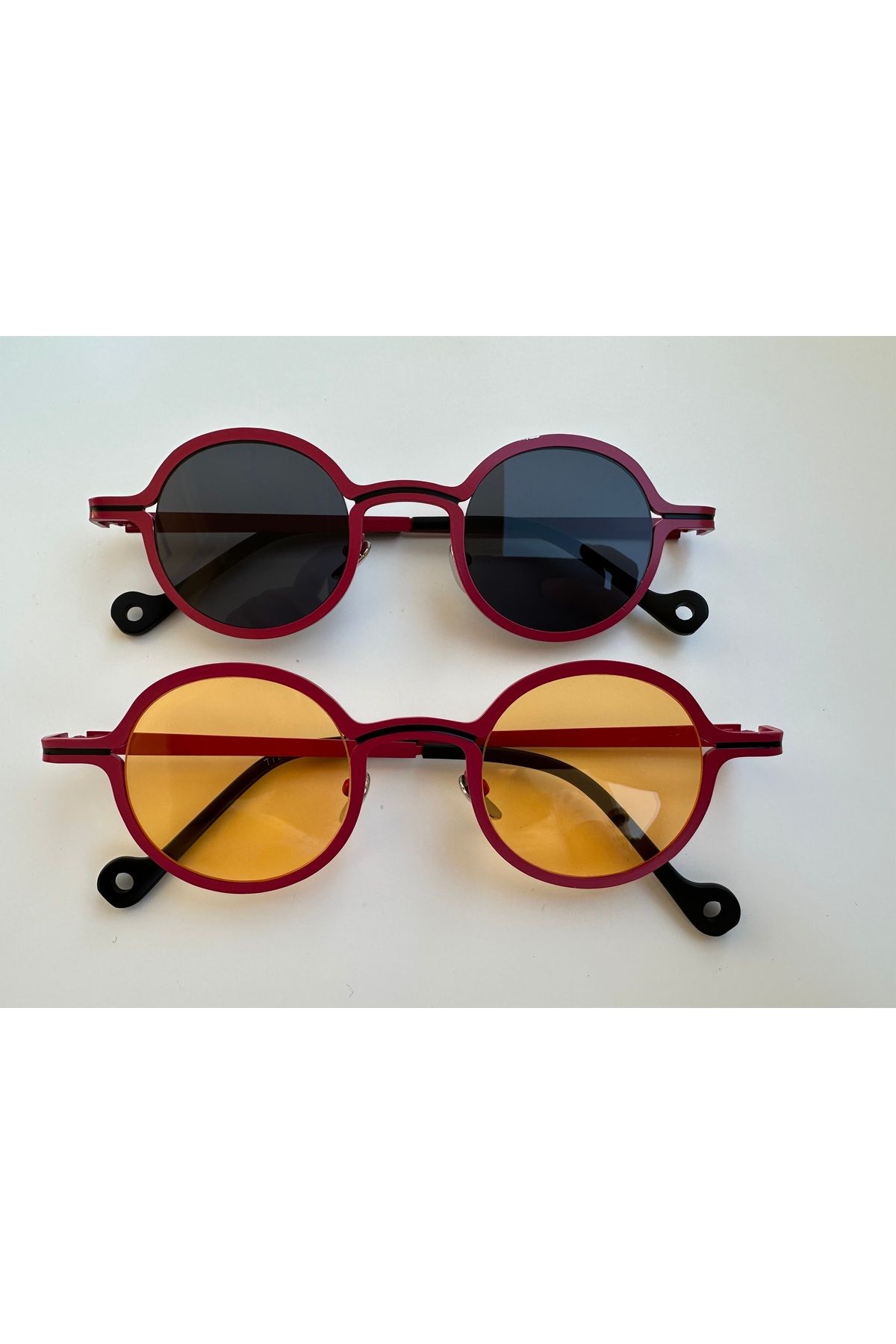 shop “Modern Retro pembe Gözlük | UV400 Koruma | Unisex Yaz Modası”
