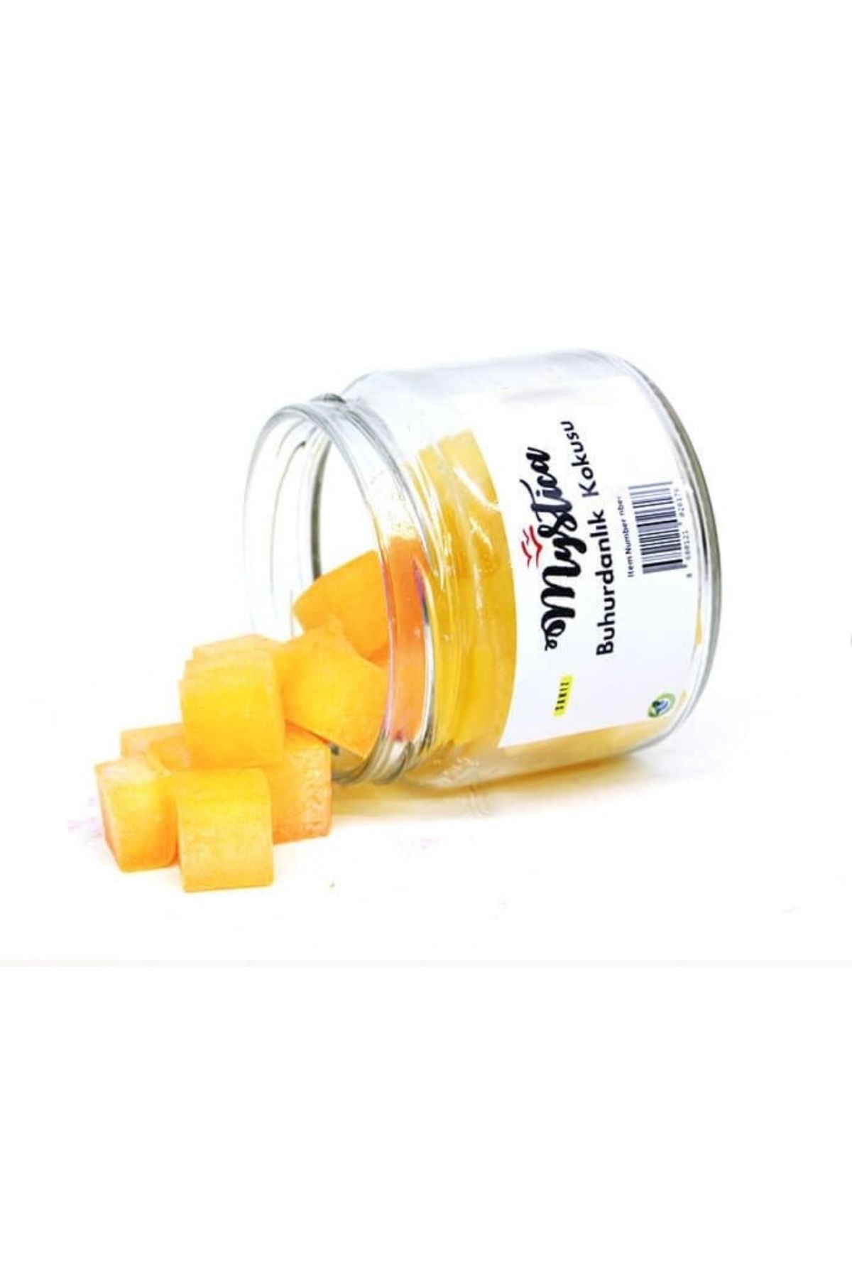 Elioure 20 adet mandalina kokulu organik doğal mum tableti, aroma yağı ile rahatlatıcı ortam sağlar