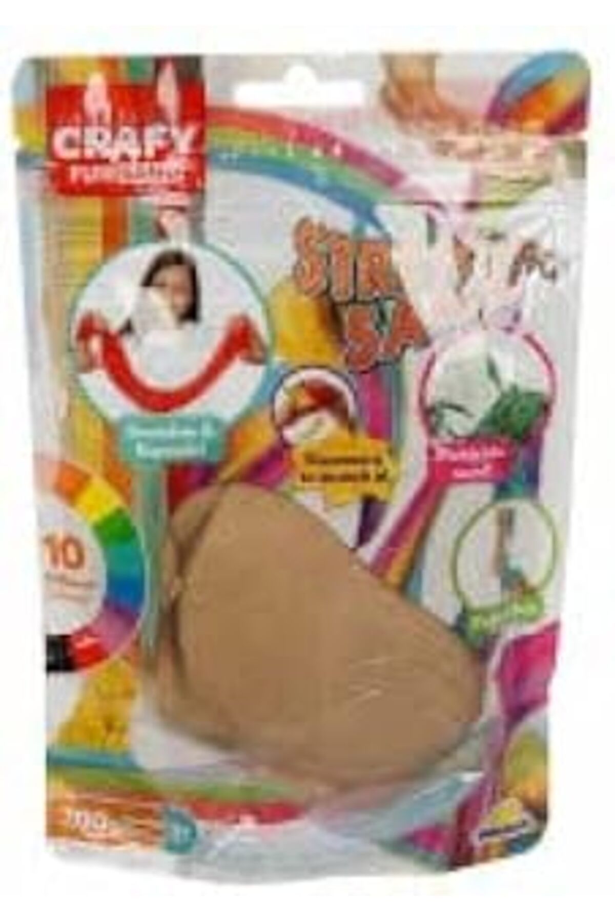 Pazarcan Crafy Streç Oyun Kumu Naturel 200 G
