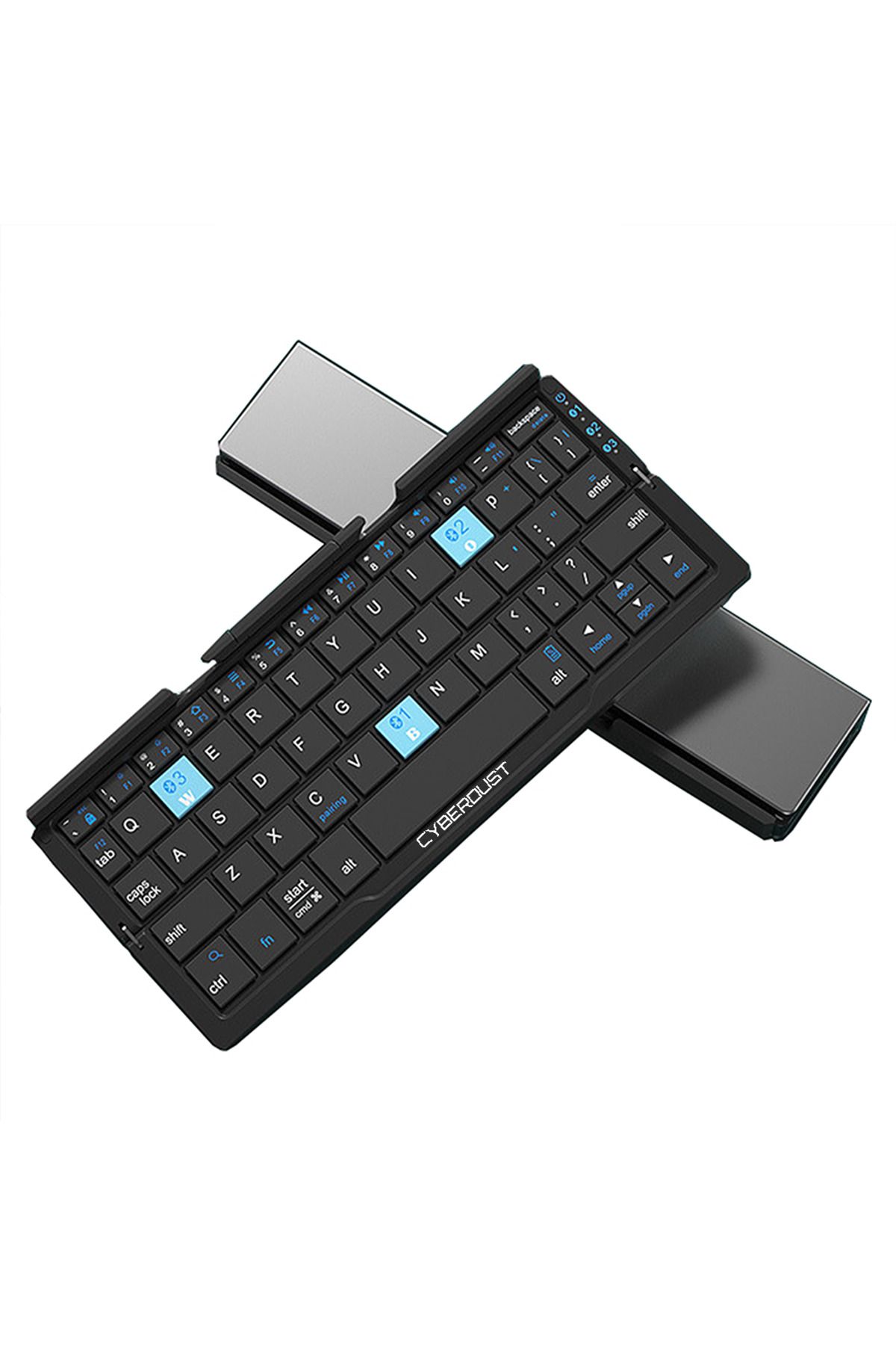 CYBERDUST-Foldable keyboard, CYBERDUST, Portable, Compact, Lightweight, Compatible with iOS and Android devices 9