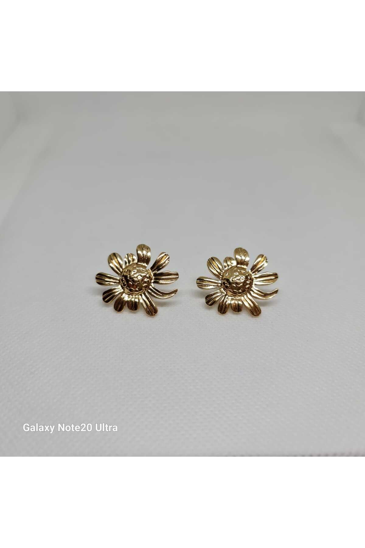 Store 316L Çiçek Temalı Paslanmaz Çelik Küpe