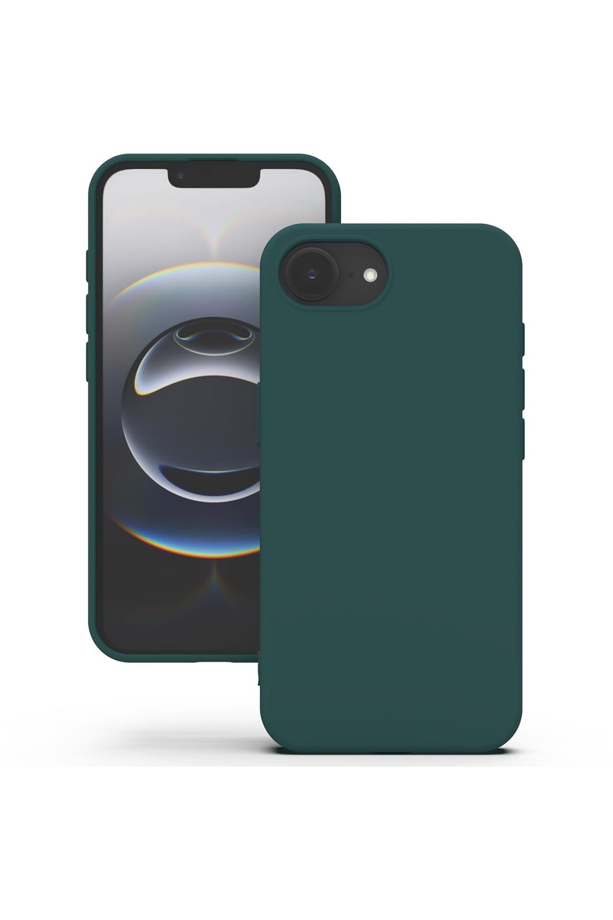 Coolacs Apple iPhone 16E ile Uyumlu Telefon Kılıfı Kadife Iç Yüzey Soft Tasarım Lansman Kılıf