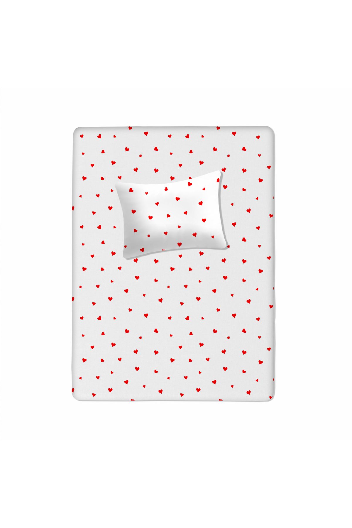 Lief Home %100 Pamuklu Bebek Lastikli Çarşaf 70x130+20 | Bebek Yastık Kılıfı 35x45