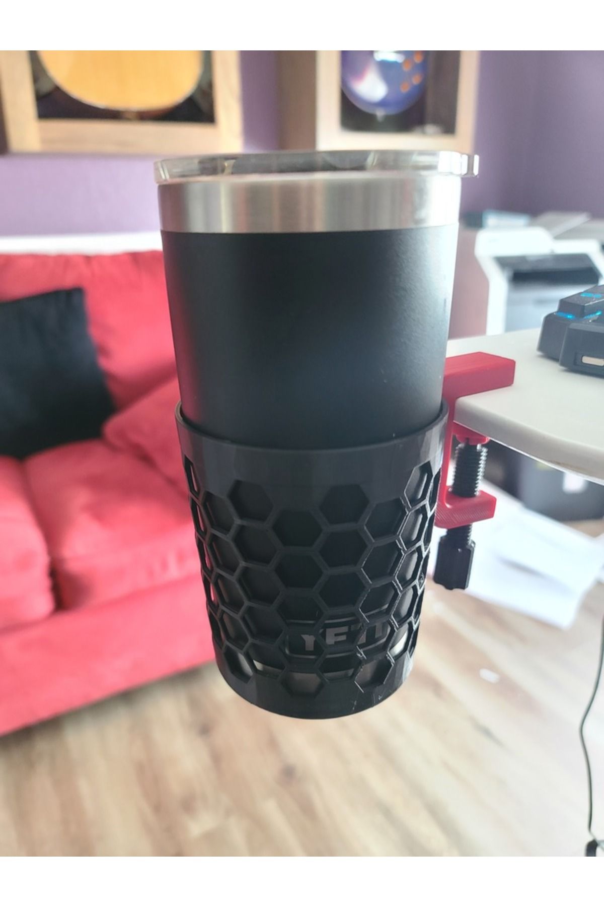 talaşoğlu Kelepçeli Yeti 20oz Rambler Tumbler Tutucu