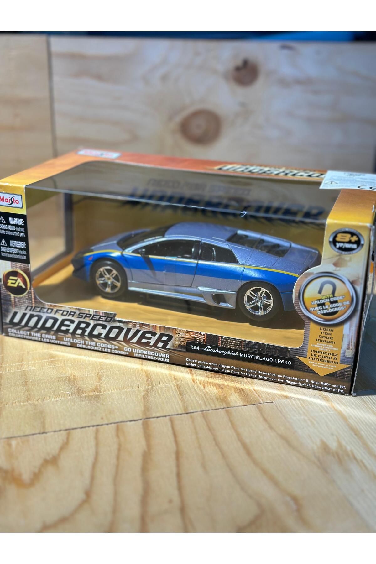 Maisto NFS UNDERCOVER KOLEKSİYON DİECAST MODEL LAMBORGHİNİ 1/24 ASLAN HOBİ