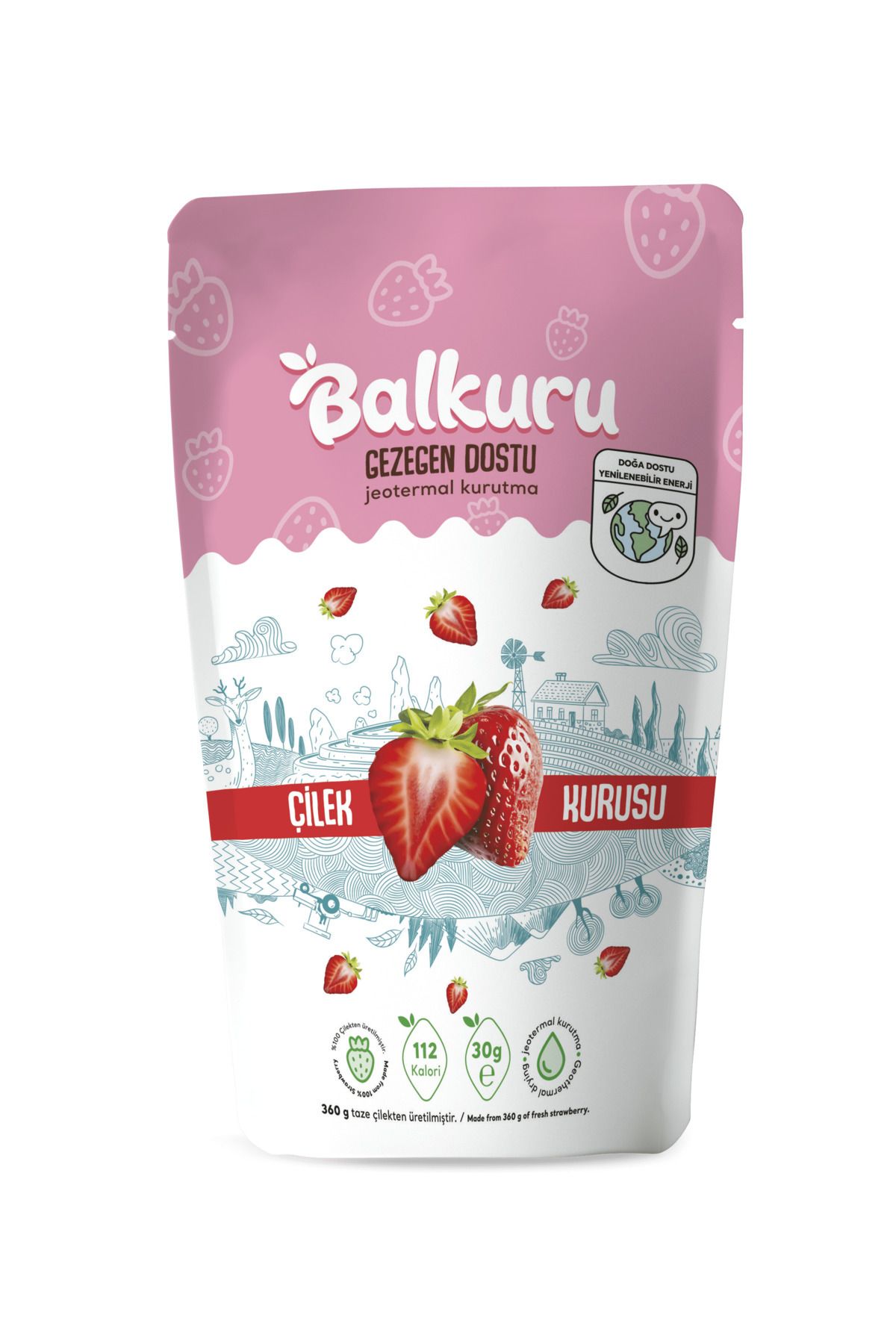 BALKURU Çilek Meyve Kurusu
